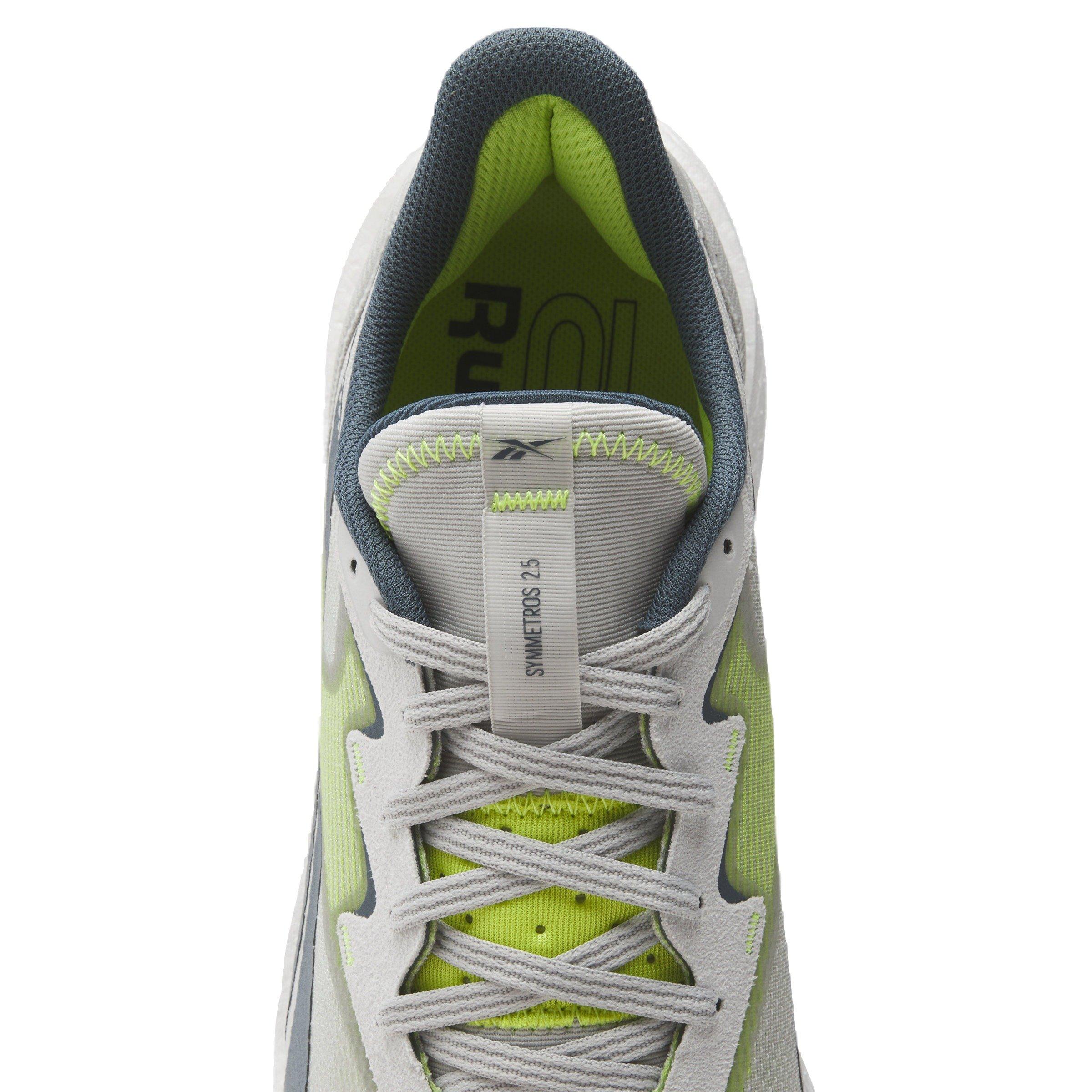 Reebok Floatride Energy Symmetros 2.5 "Steely Fog/Hoops Blue/Laser Lime" Men's Running Shoe - STEELY/BLUE/LIME Thumbnail View 5