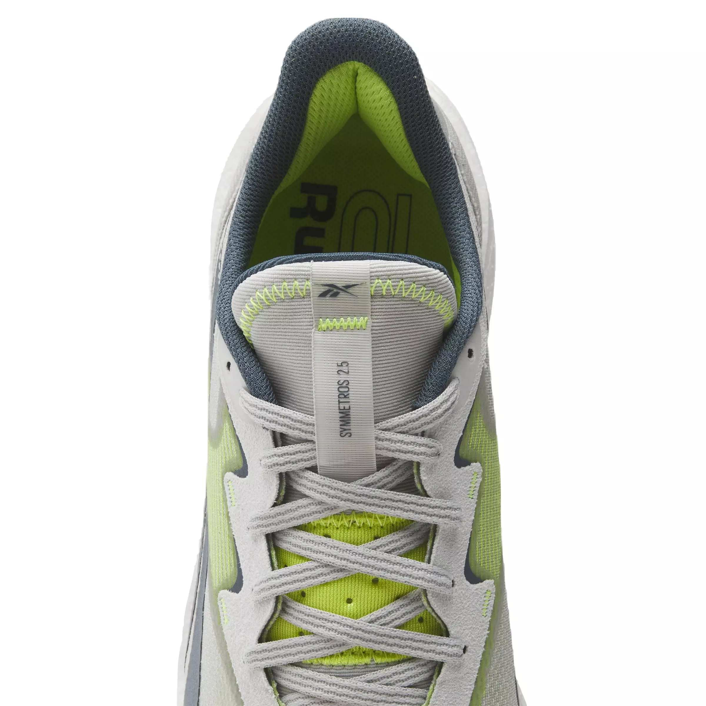 Reebok Floatride Energy Symmetros 2.5 "Steely Fog/Hoops Blue/Laser Lime" Men's Running Shoe - STEELY/BLUE/LIME