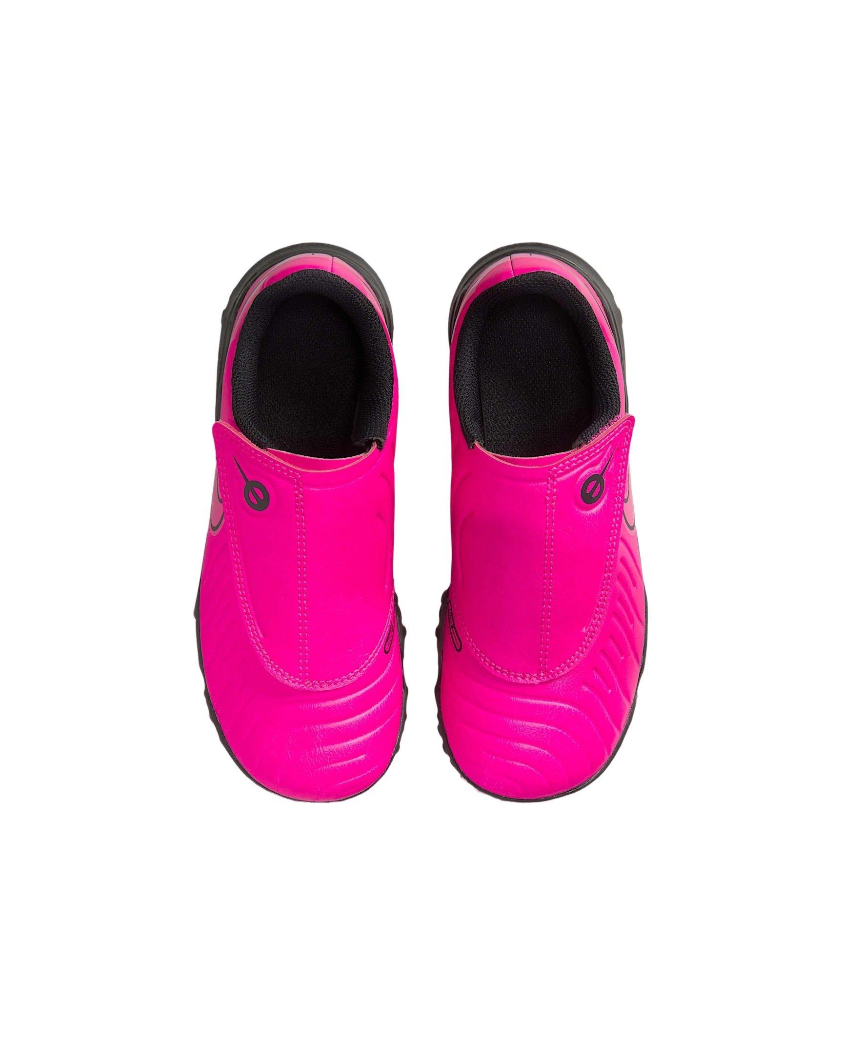 Nike Jr. Tiempo Legend 10 Club Turf Preschool Kids' "Fierce Pink/Black" Soccer Shoe