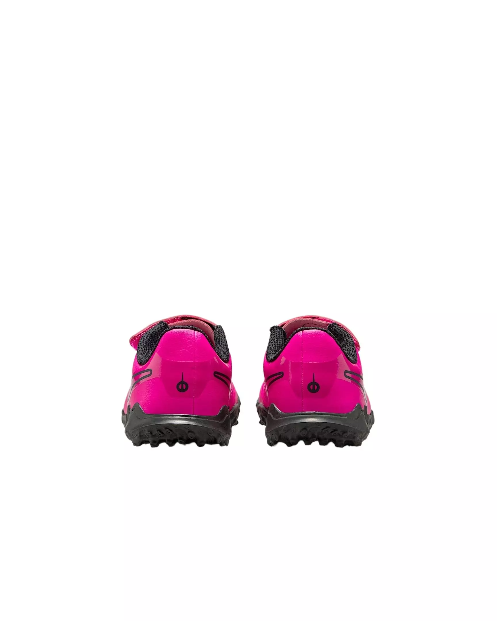Nike Jr. Tiempo Legend 10 Club Turf "Fierce Pink/Black" Preschool Kids' Soccer Shoe - PINK/BLACK