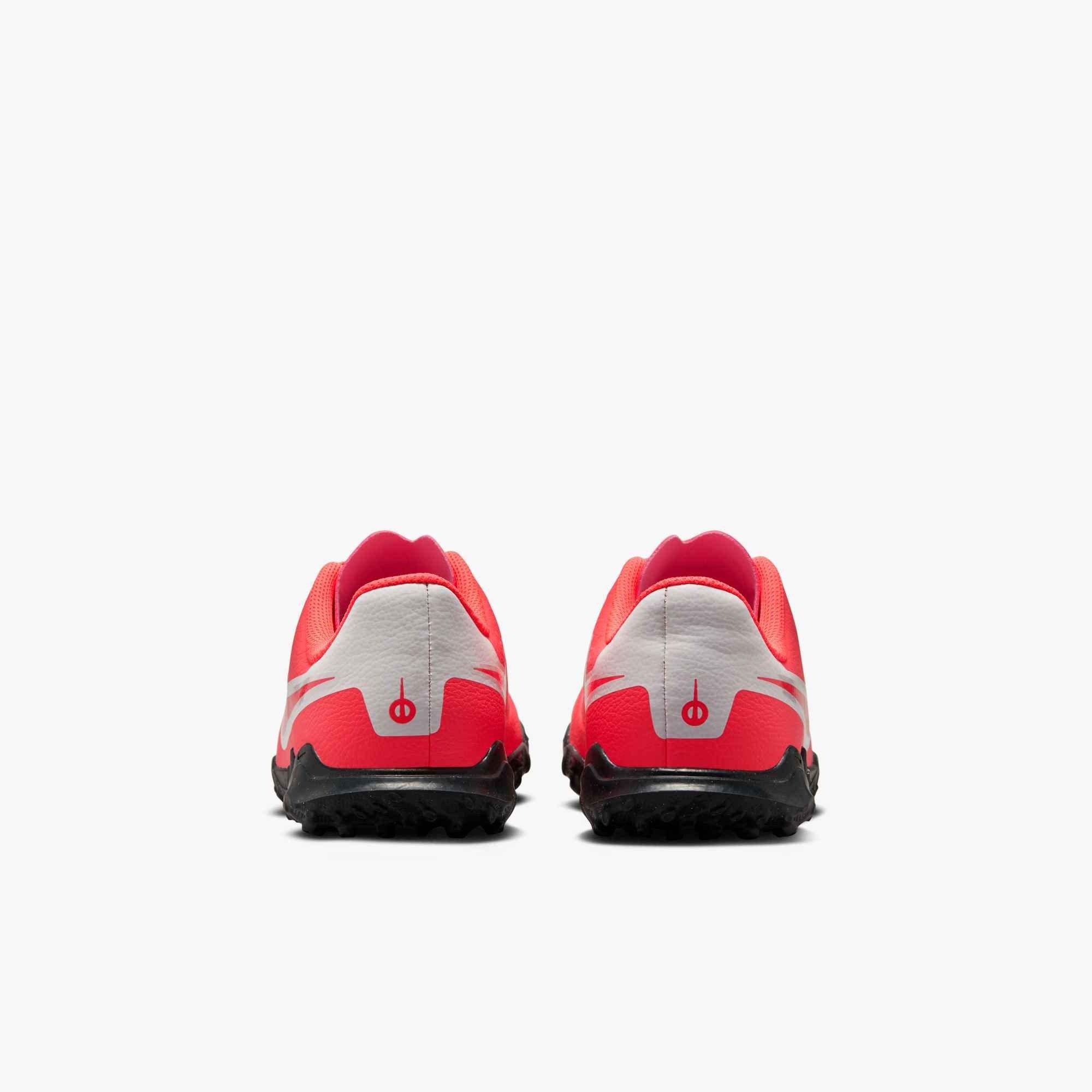 Nike Jr. Tiempo Legend 10 Club Turf Preschool Kids' "Hot Lava/White" Soccer Shoe