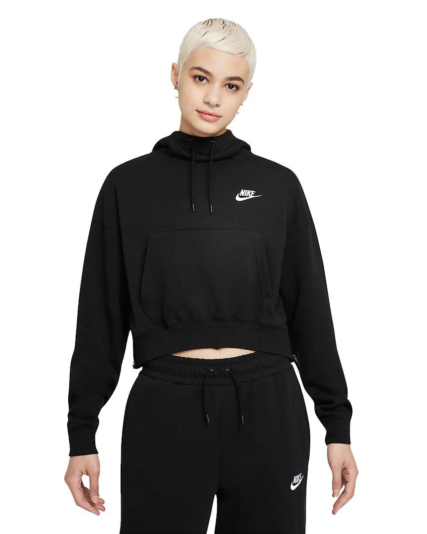 Womens nike 2024 crop top hoodie