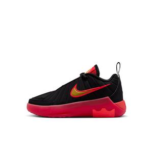 Nike LeBron Witness 9 "Black/University Red/Bright Crimson/Gold" Preschool Boys' Basketball Shoe