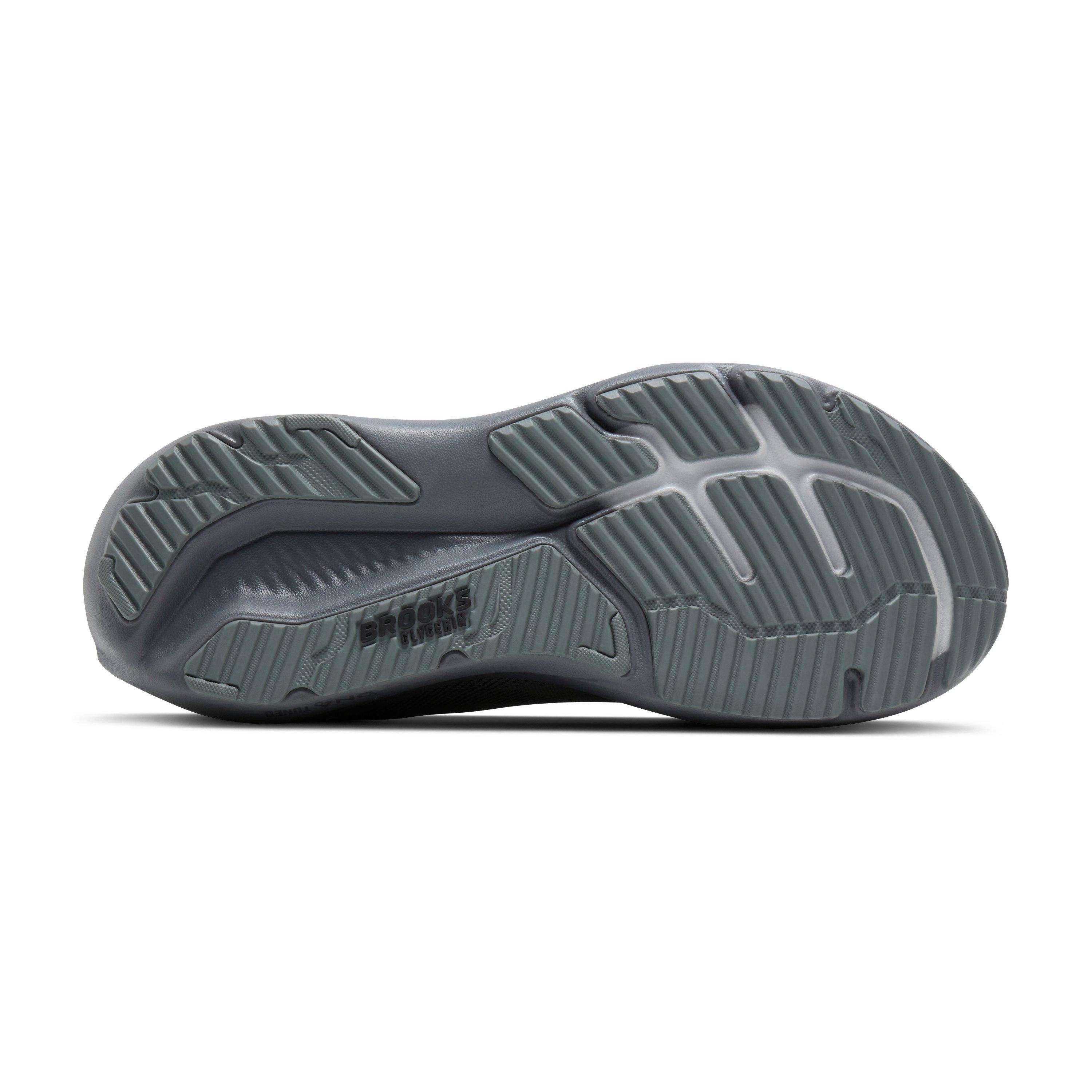 Brooks Glycerin 23 "Grey/Blackened Pearl/Black" Men's Extra Wide Running Shoe - GREY/PEARL/BLACK