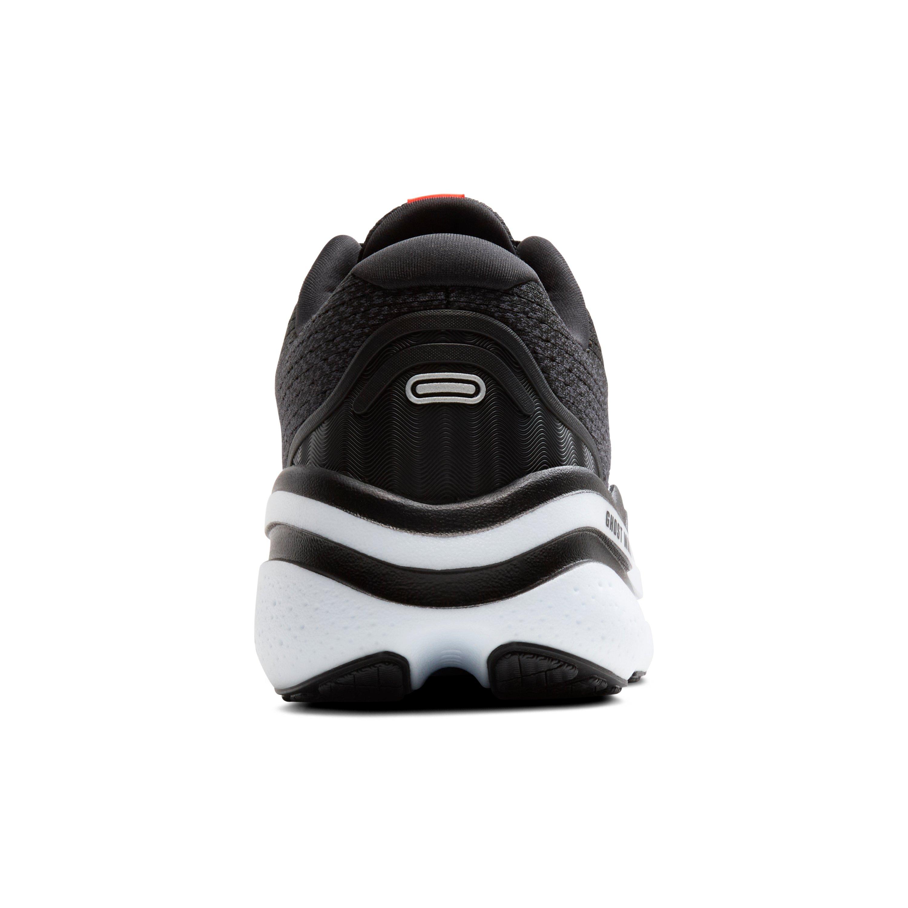 Brooks Ghost Max 2 "Black/White/Fiery Red" Men's Running Shoe - BLACK/WHITE/RED Thumbnail View 6