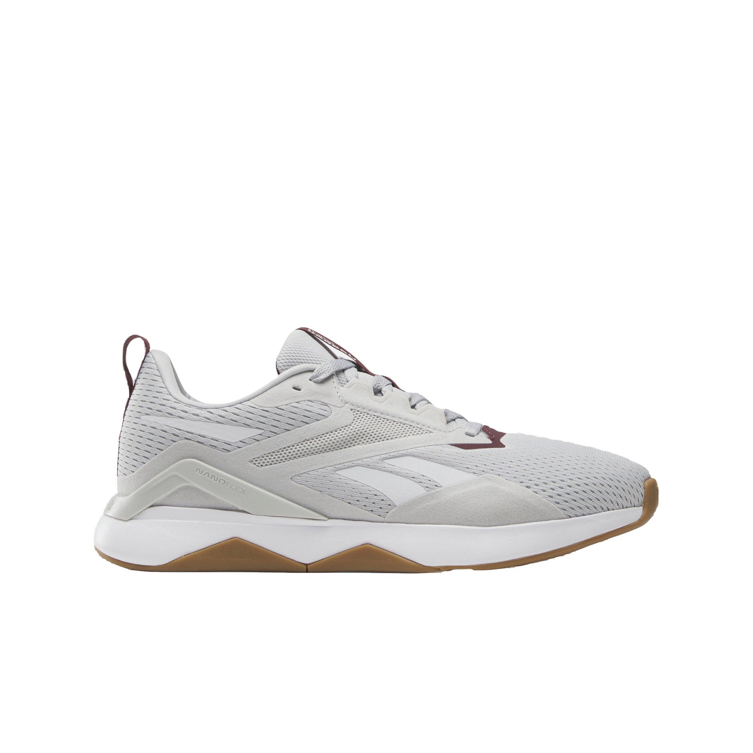 Reebok Nanoflex TR 2 "Steely Fog/Cold Grey 1/Classic Maroon" Men's Training Shoe - STEELY/GREY/MAROON Thumbnail View 1