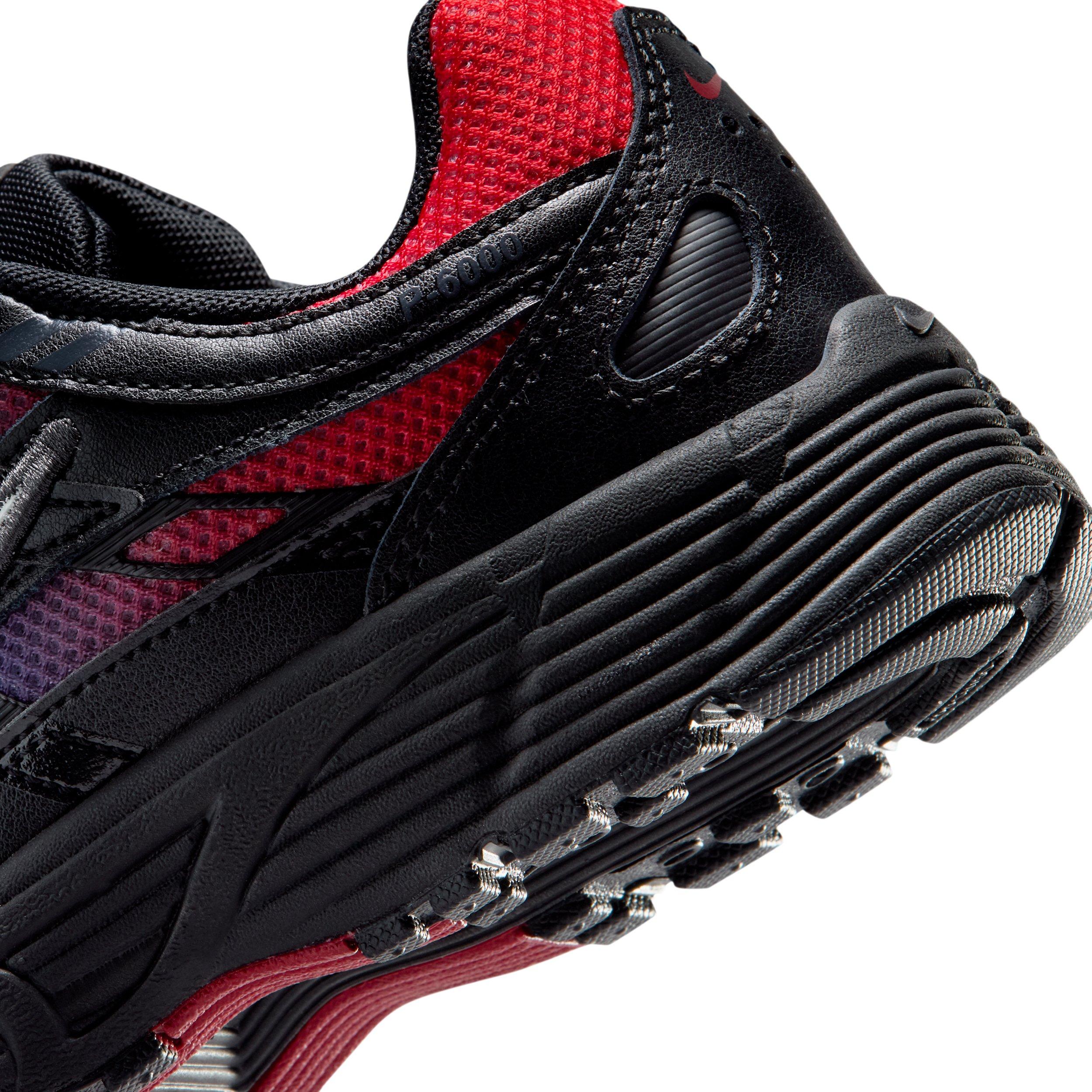 Nike P-6000 Grade School Boys' "Black/Bright Crimson/Game Royal/Off White" Shoe