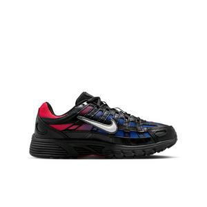 Nike P-6000 "Black/Bright Crimson/Game Royal/Off White" Grade School Boys' Shoe