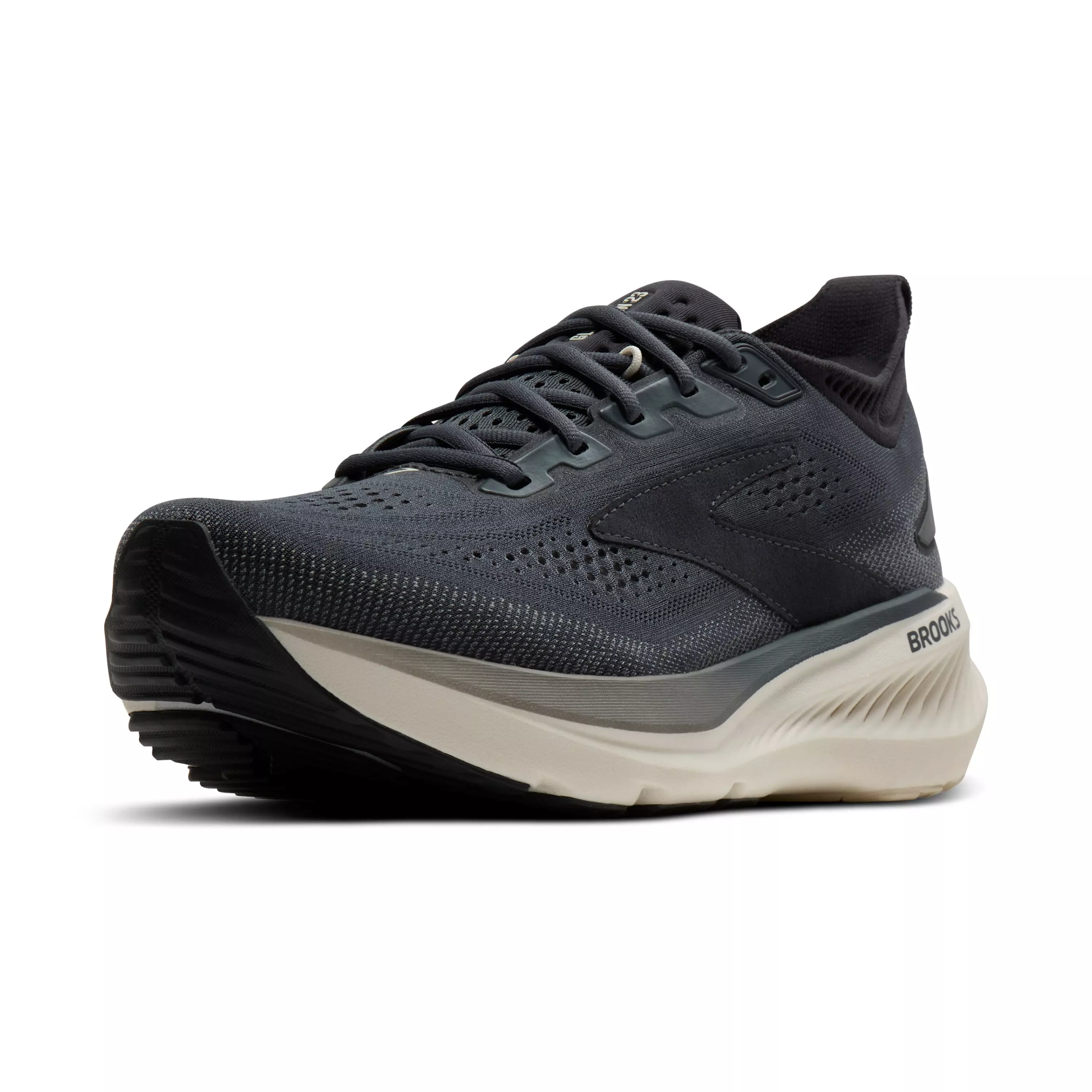 Brooks Glycerin 23 "Turbulence/Ebony/Clear" Men's Running Shoe - TURBULENCE/EBONY/CLEAR