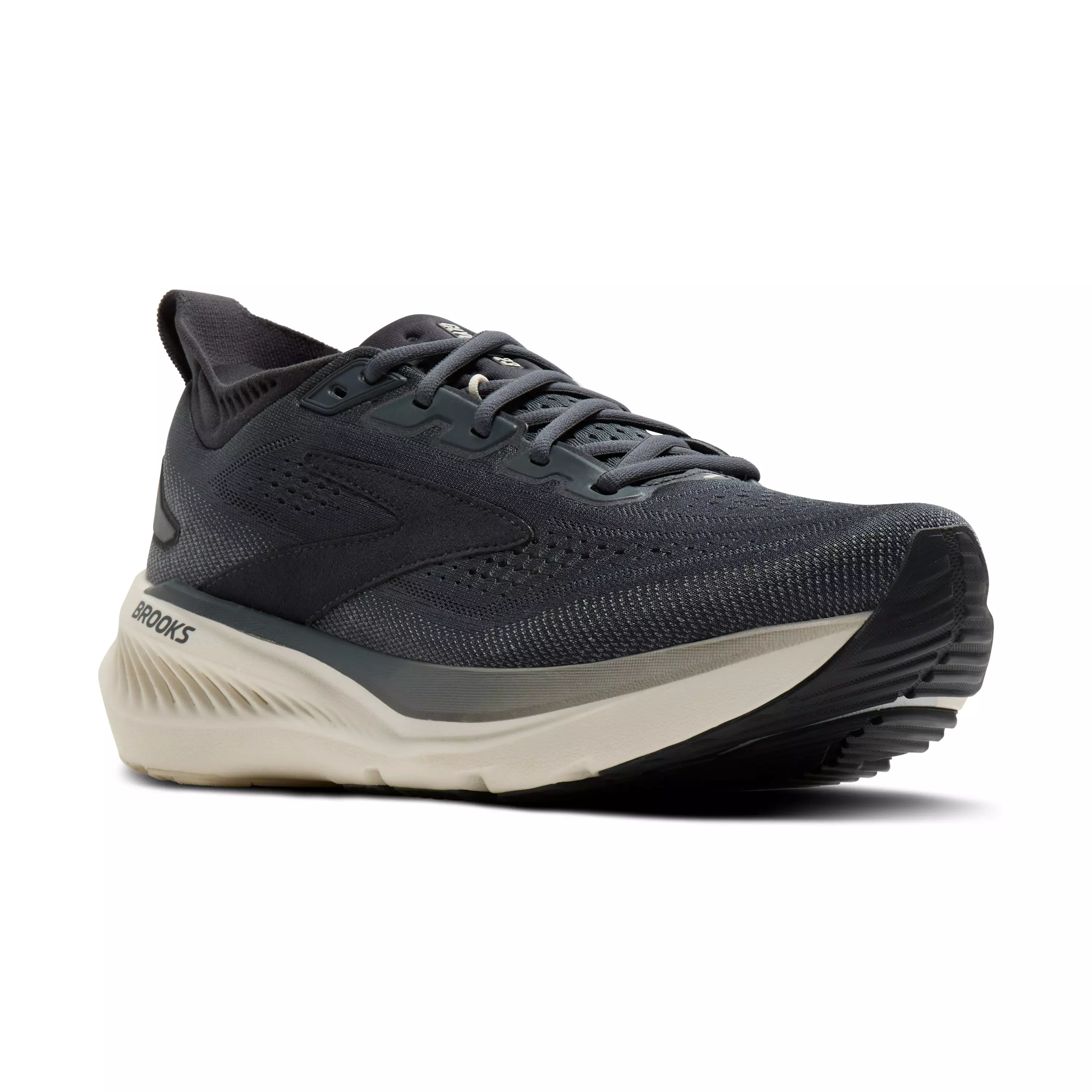 Brooks Glycerin 23 "Turbulence/Ebony/Clear" Men's Running Shoe - TURBULENCE/EBONY/CLEAR
