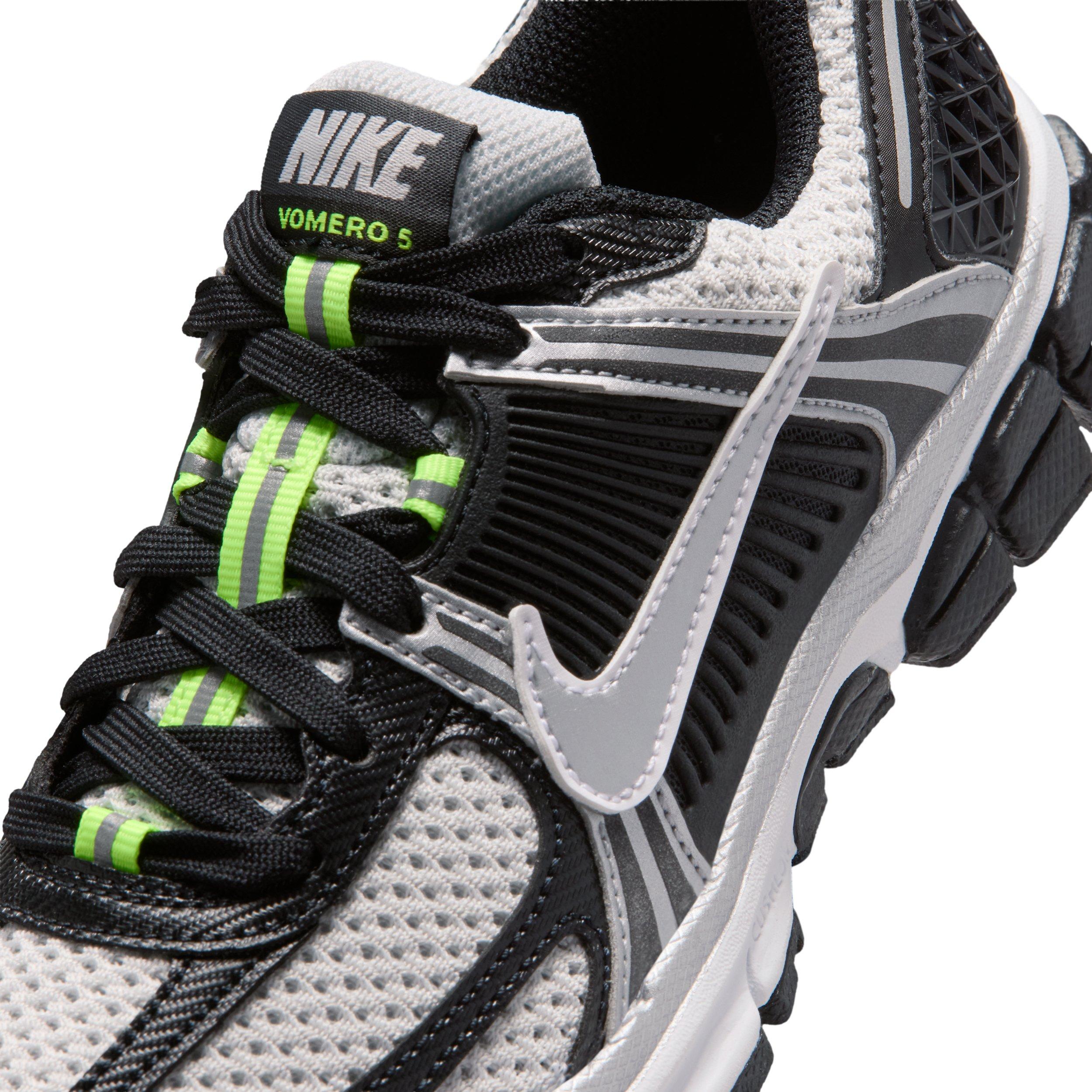 Nike Zoom Vomero 5 "Black/Photon Dust/Volt Ice/Metallic Silver" Grade School Boys' Shoe - BLACK/DUST/VOLT/SILVER Thumbnail View 7