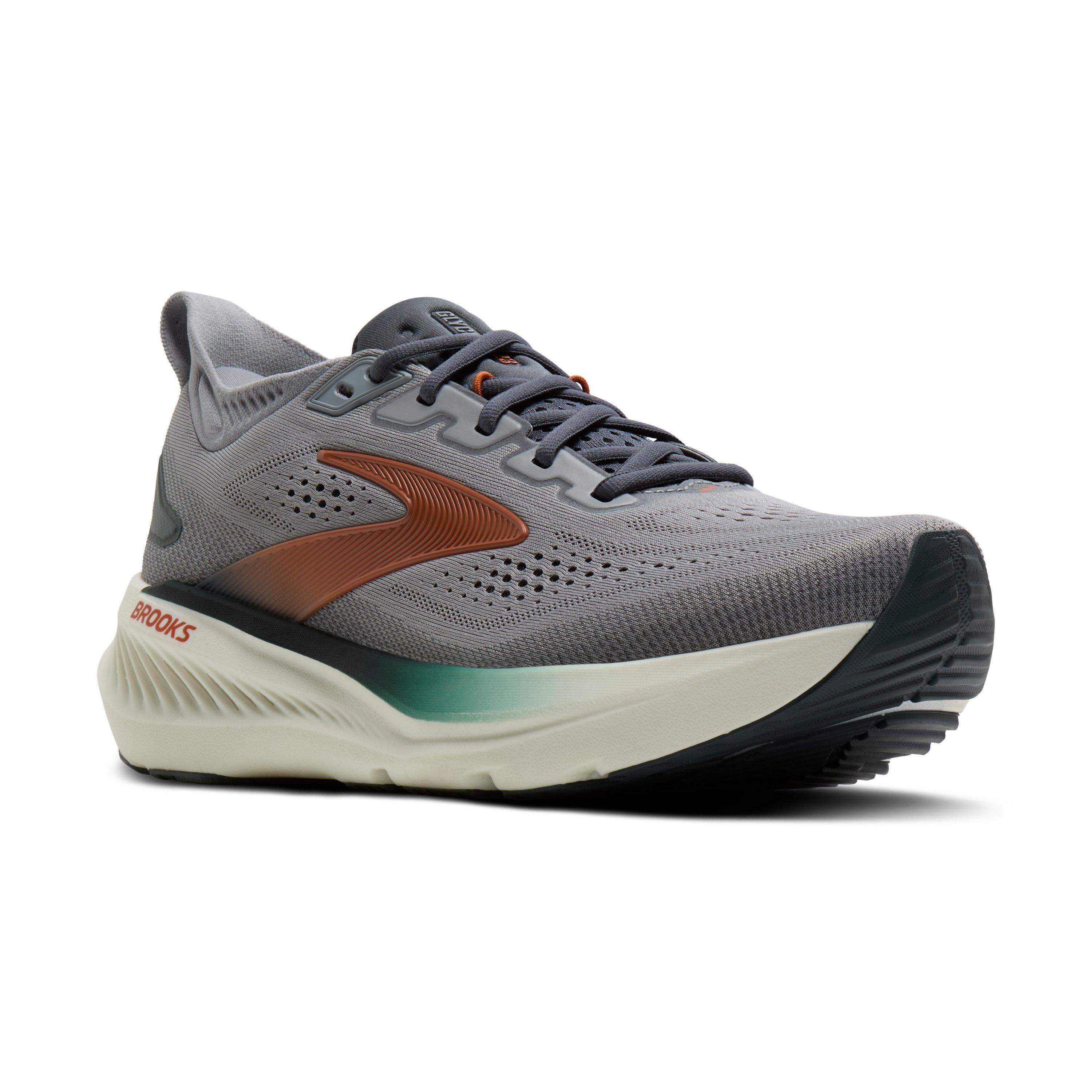 Brooks Glycerin 23 "Weathervane/Bombay Brown/Clear" Men's Running Shoe - WEATHERVANE/BROWN/CLEAR