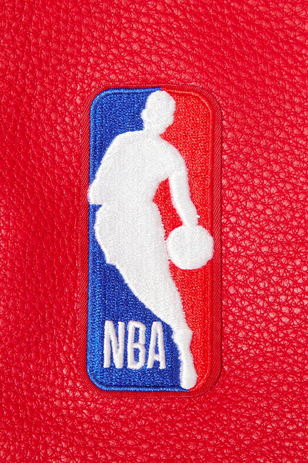 Pro Standard Men's NBA Chicago Bulls Retro Classic Rib Wool Varsity Jacket -Eggshell/Red - EGGSHELL/RED Thumbnail View 11