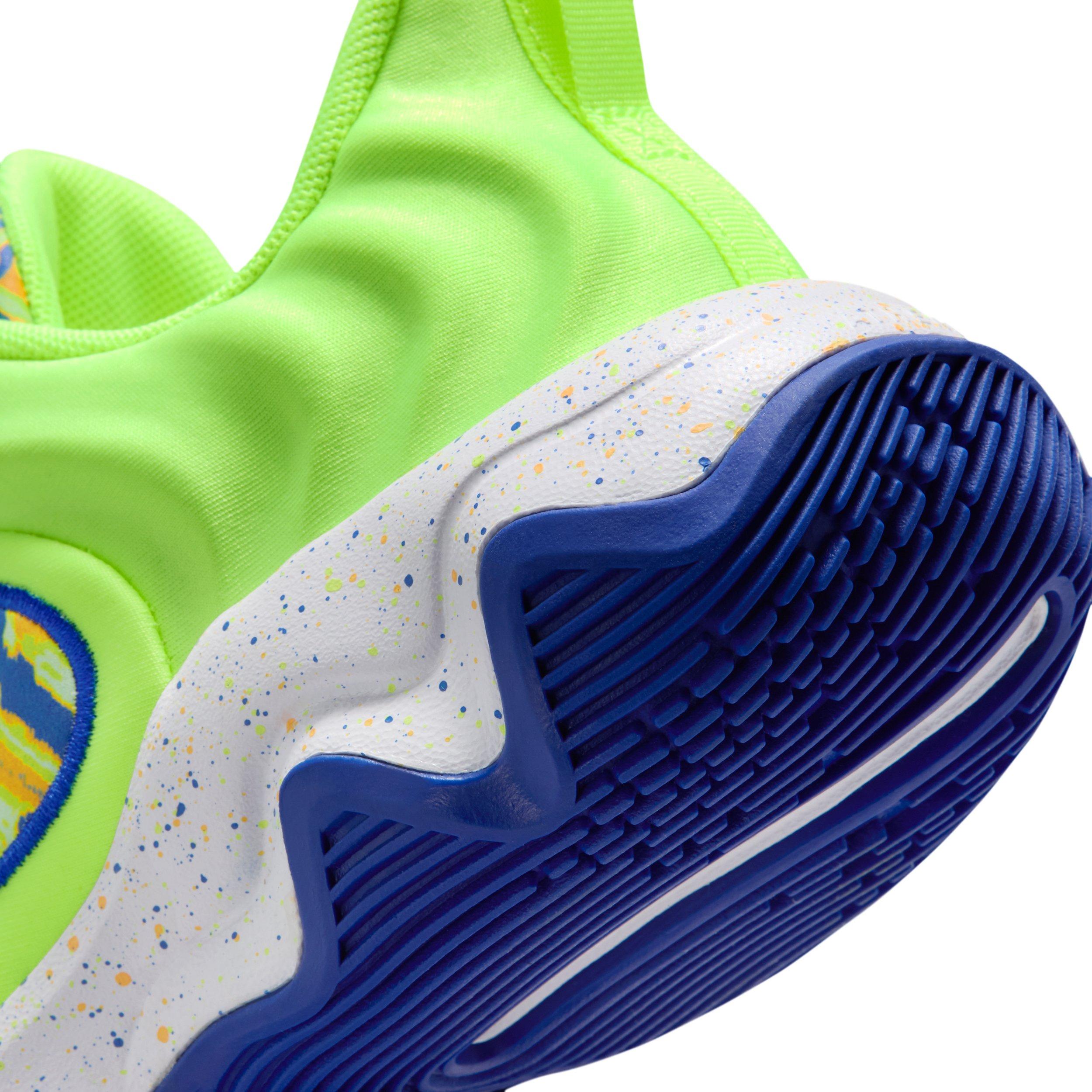 Nike Giannis Immortality 4 SE Grade School Boys' "Volt Ice/Game Royal/Laser Orange" Basketball Shoe