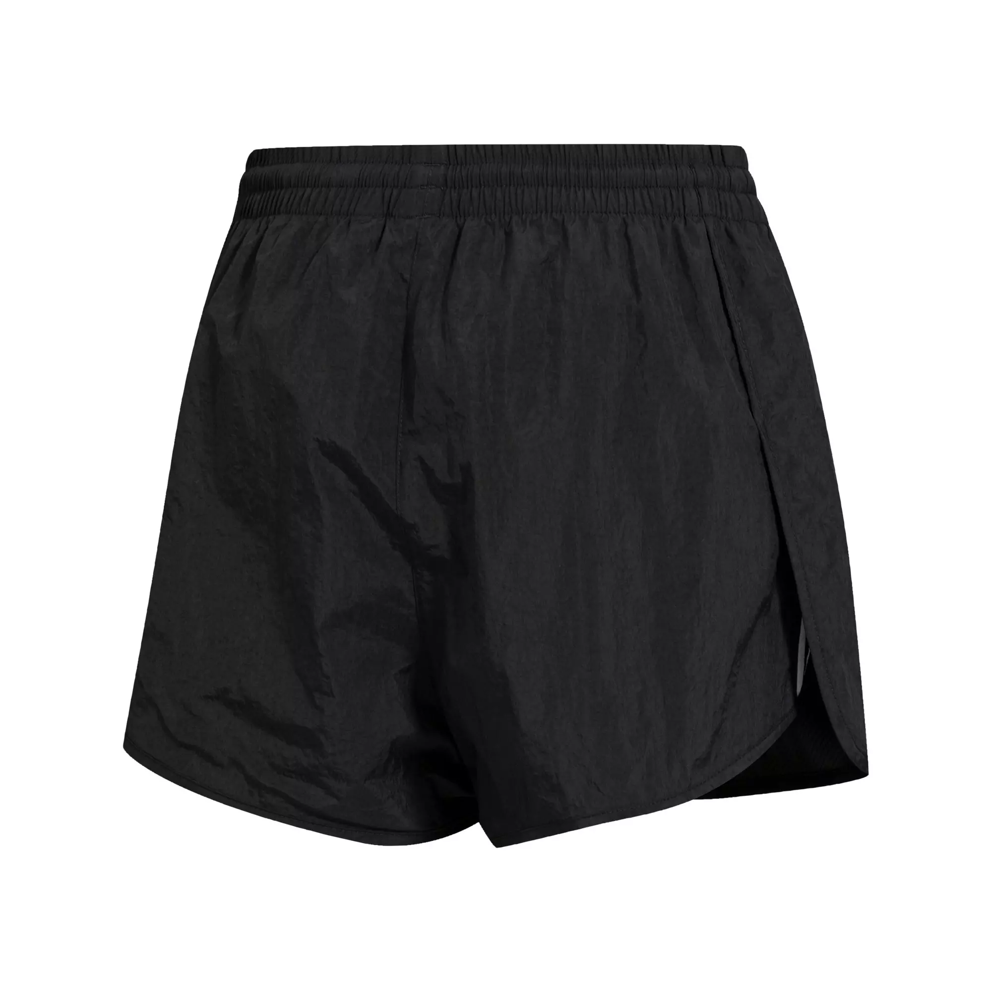 adidas Women's Black 3-Stripes Shorts - BLACK