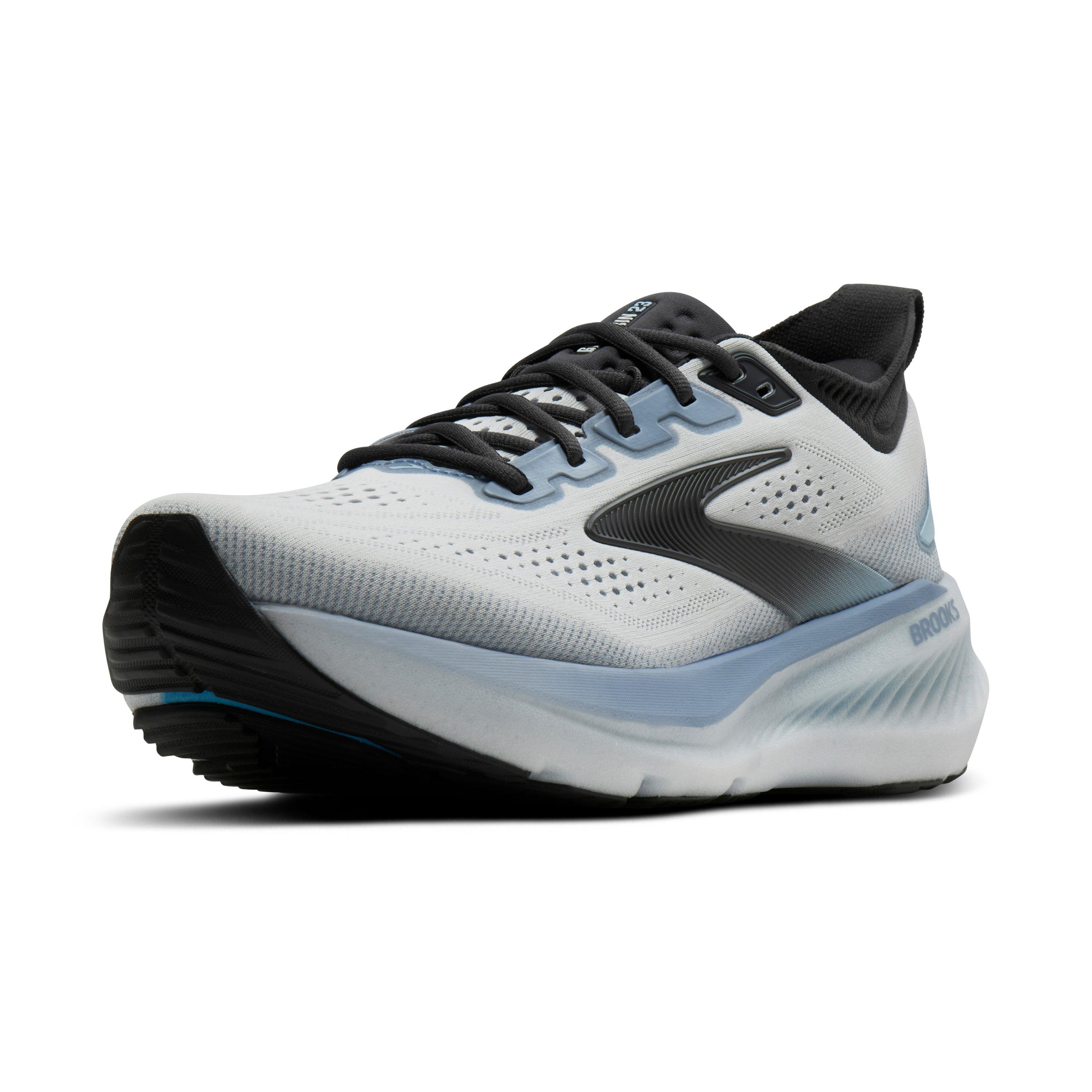 Brooks Glycerin 23 "White/Rain/Baltic Sea" Men's Running Shoe - WHITE/RAIN/SEA