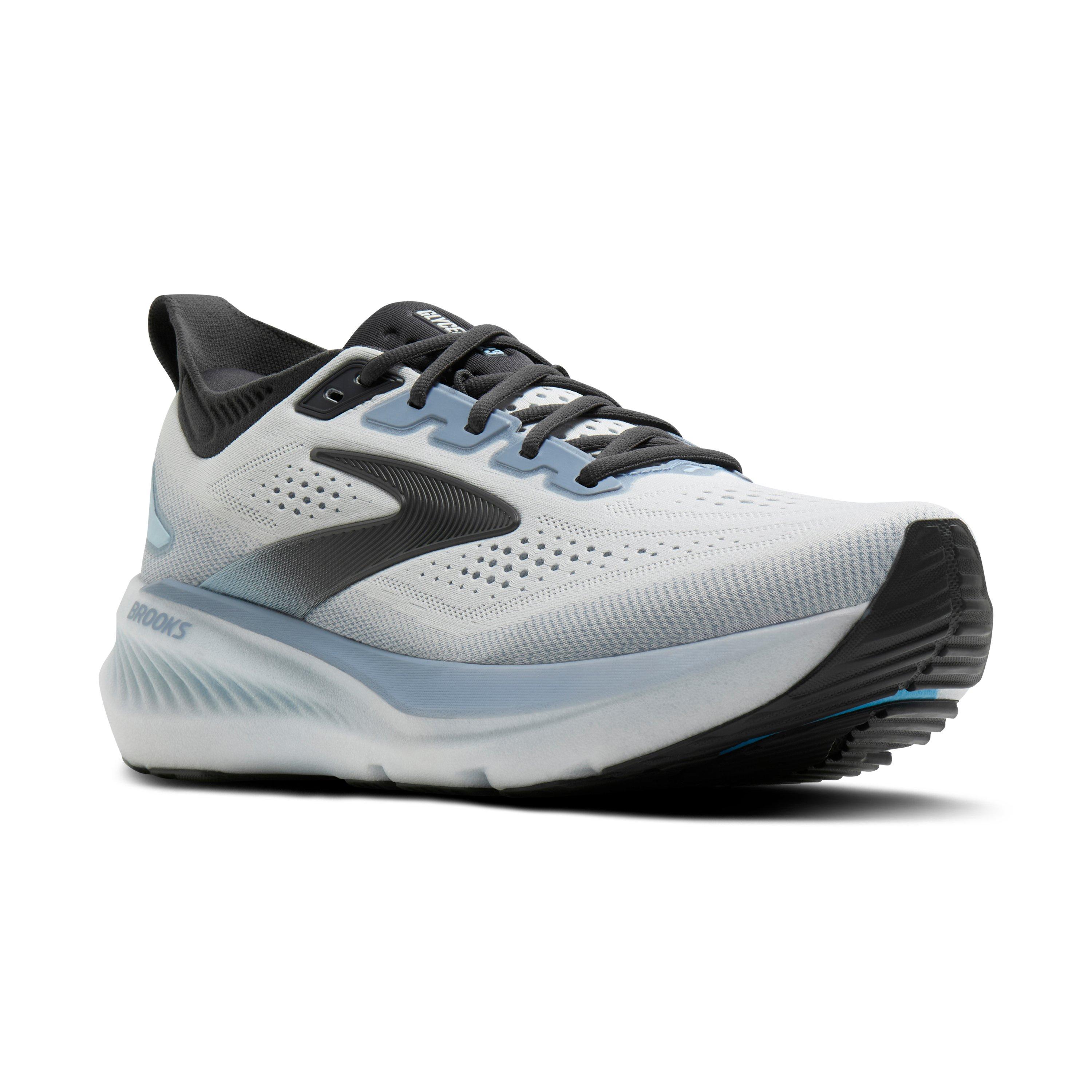 Brooks Glycerin 23 "White/Rain/Baltic Sea" Men's Running Shoe - WHITE/RAIN/SEA