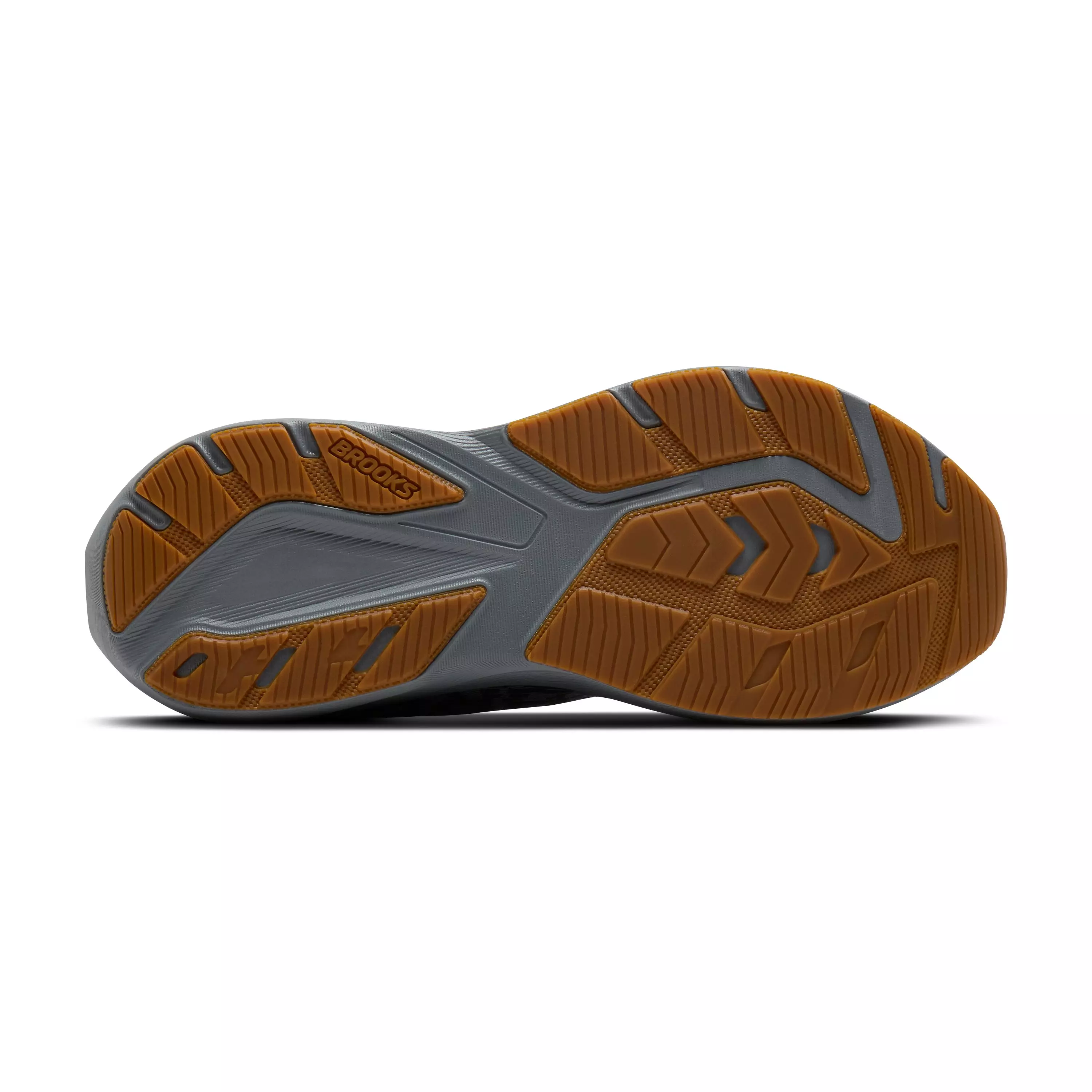 Brooks Ghost Amp "Primer/Ebony/Oyster" Men's Running Shoe - PRIMER/EBONY/OYSTER