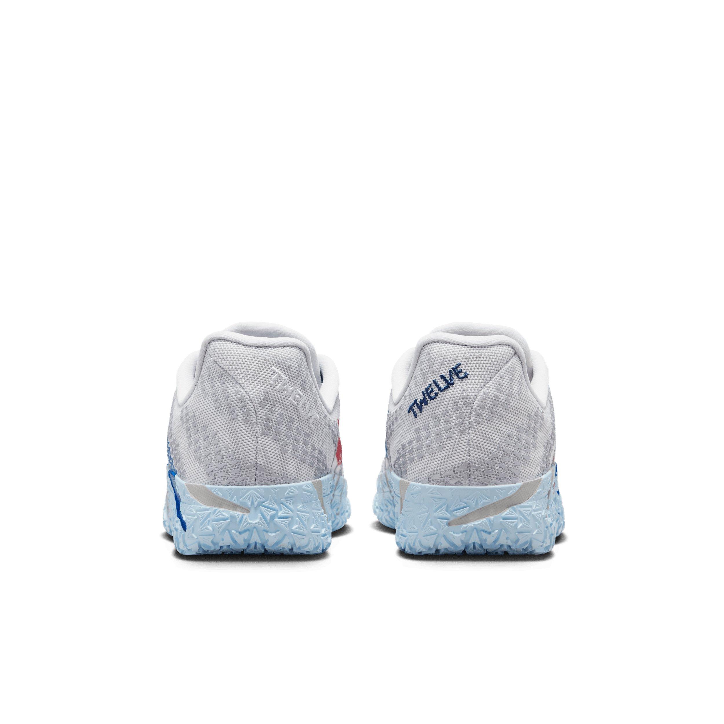 Nike Ja 3 SE "Photon Dust/University Red/Game Royal/Black" Grade School Boys' Basketball Shoe - DUST/RED/ROYAL/BLACK Thumbnail View 5