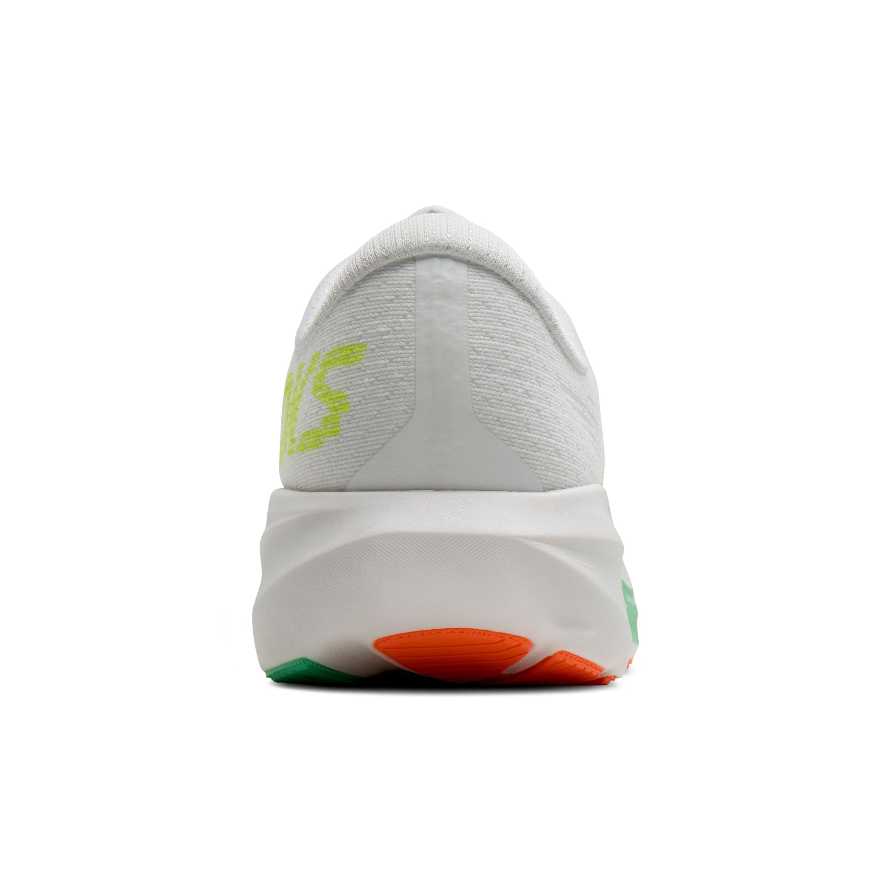 Brooks Ghost Amp "White/Paradise Green/Nightlife" Men's Running Shoe - WHITE/GREEN/NIGHTLIFE