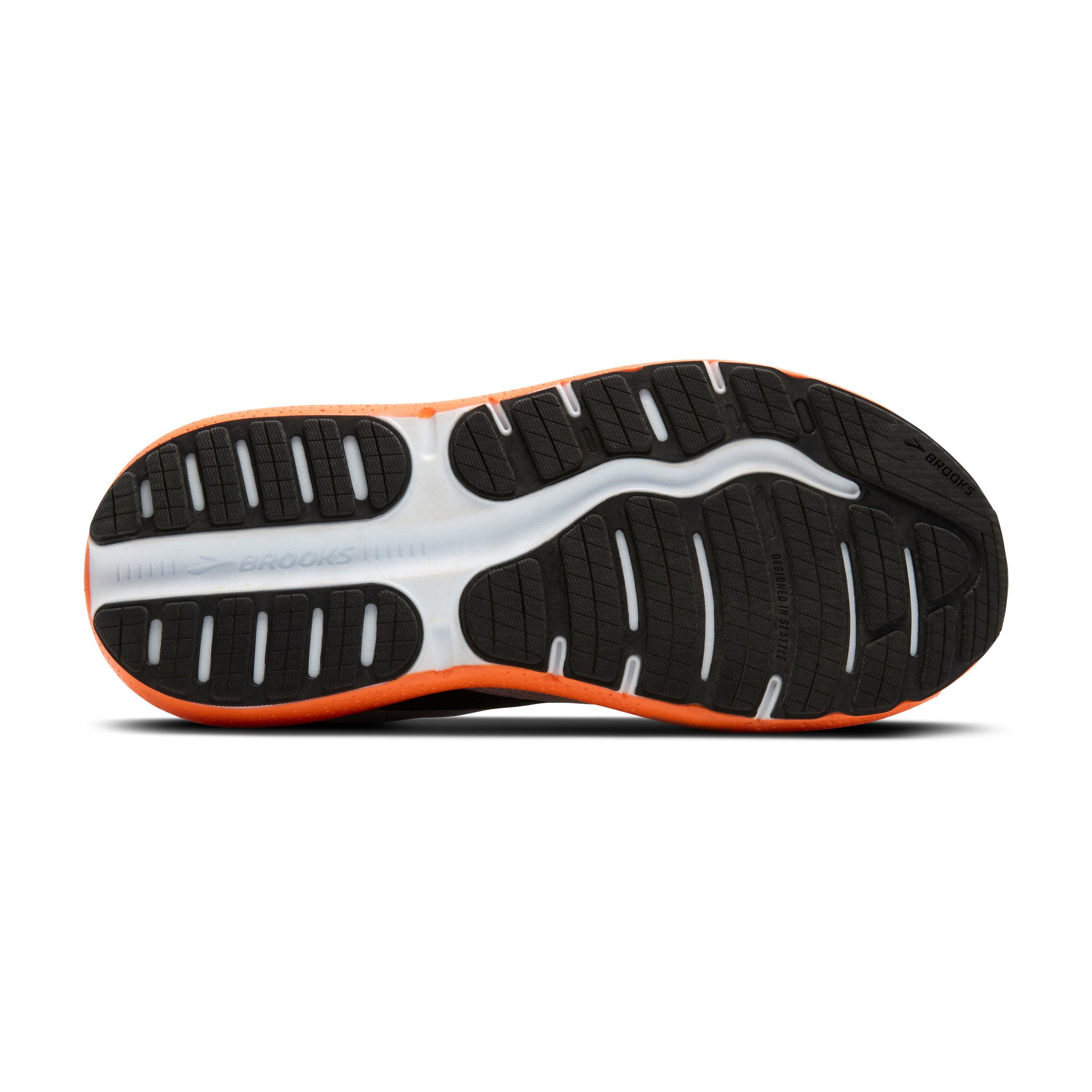 Brooks Ghost Max 2 "Oyster Mushroom/Orange/Teal" Men's Running Shoe - MUSHROOM/ORANGE/TEAL Thumbnail View 7