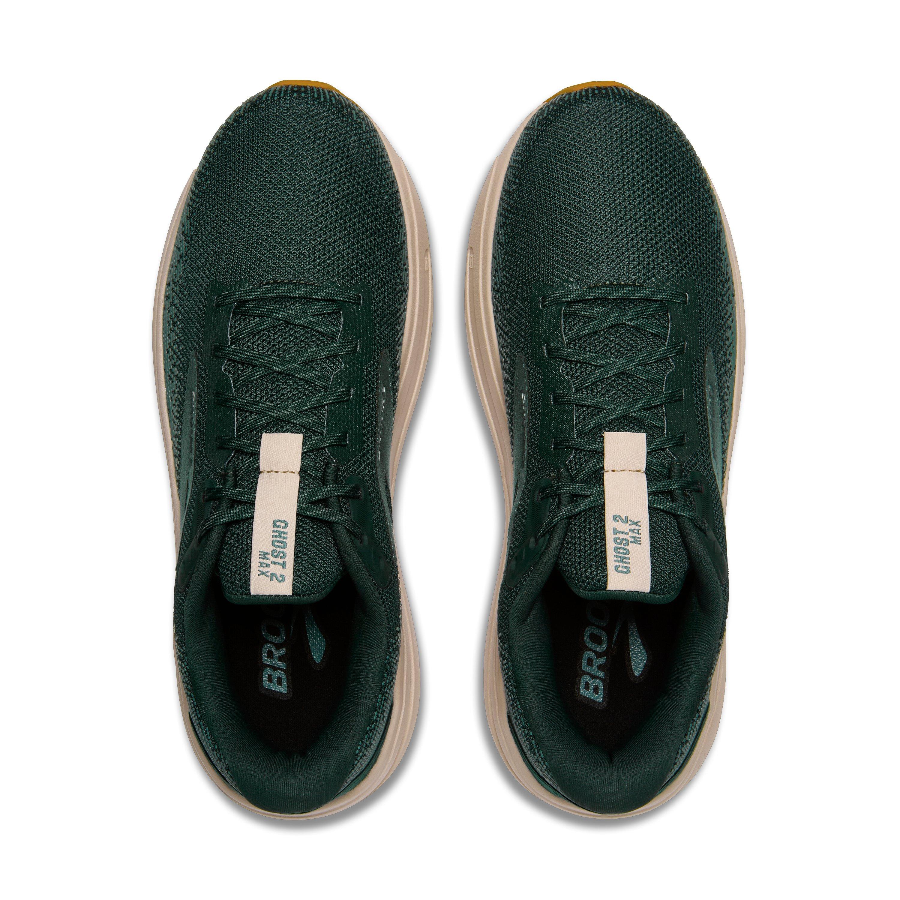 Brooks Ghost Max 2 "Pine Grove/North Atlantic/Grey" Men's Running Shoe - PINE/ATLANTIC/GREY Thumbnail View 5