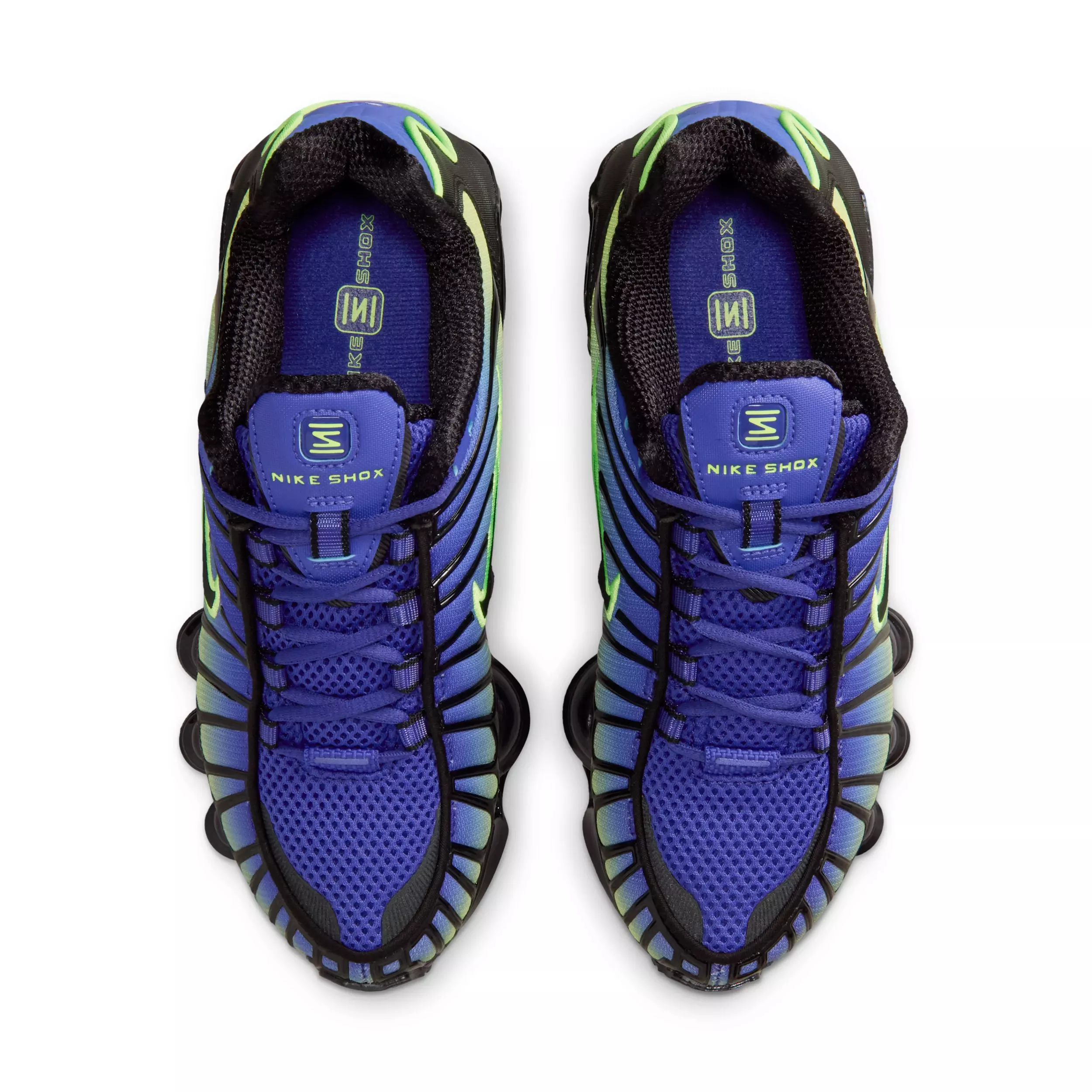 Nike Shox TL "Lapis/Volt Ice/Black" Grade School Boys' Shoe - LAPIS/VOLT/BLACK