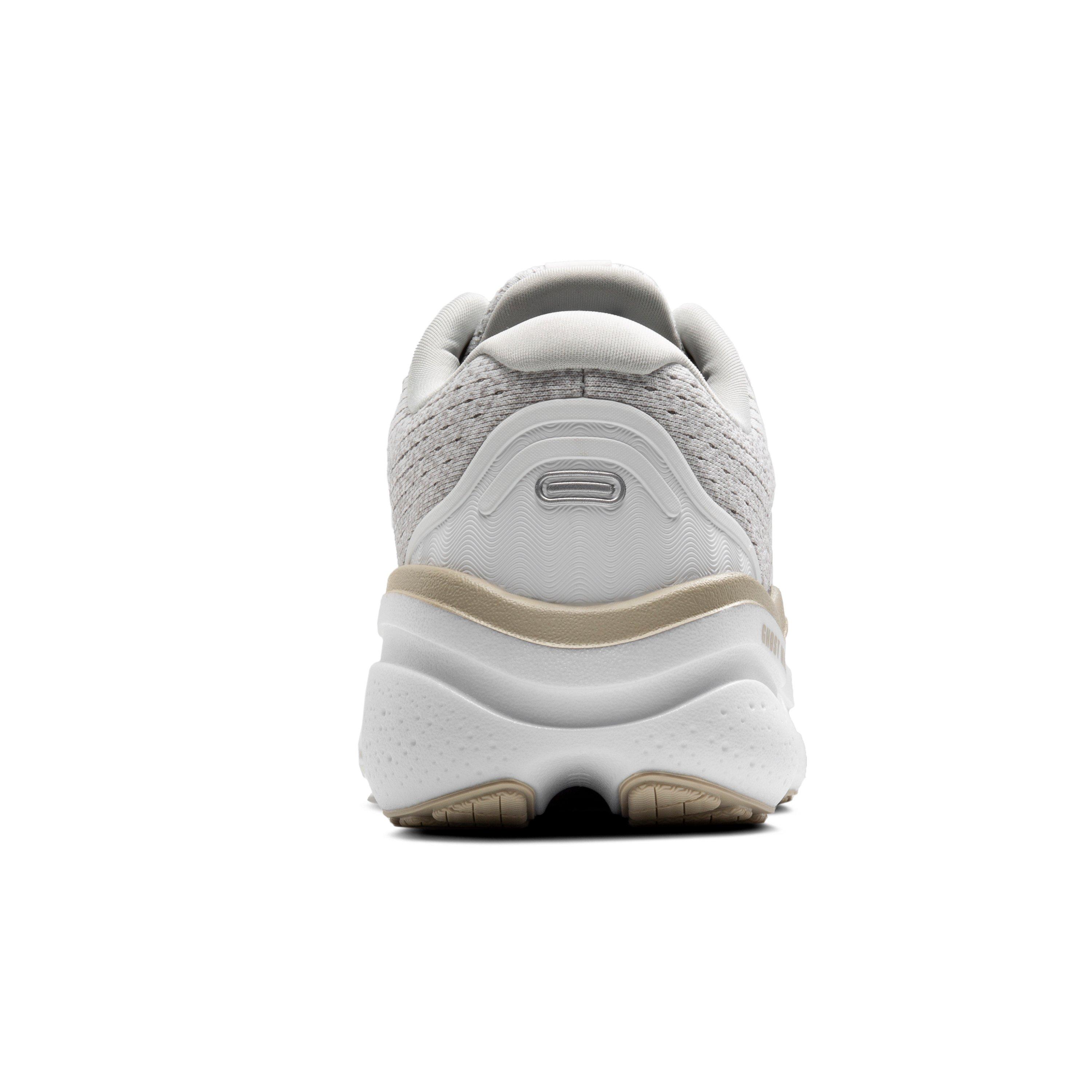 Brooks Ghost Max 2 "White/Pelican/Oyster" Men's Running Shoe - WHITE/PELICAN/OYSTER Thumbnail View 6