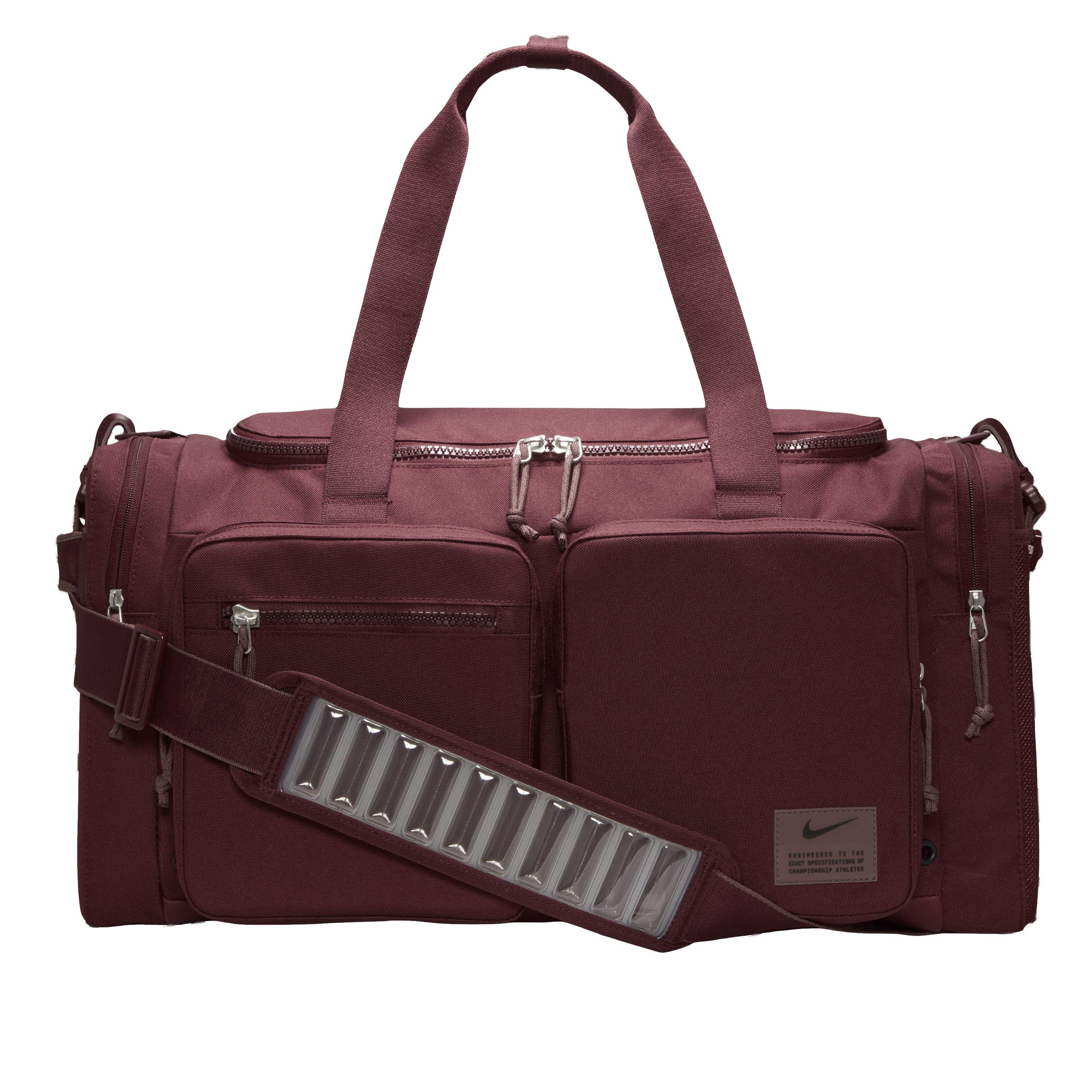 Maroon nike duffel bag best sale