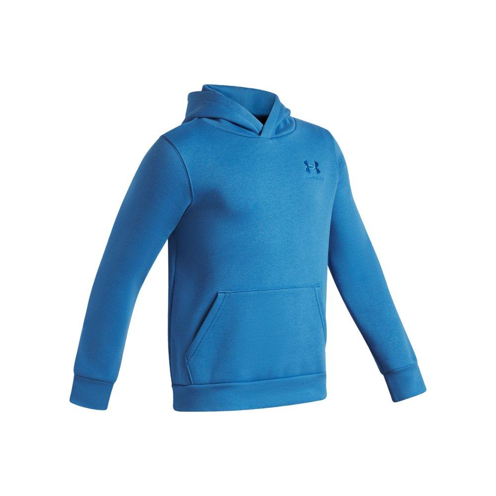 Under Armour Big Boys' Icon Fleece Hoodie - Blue - BLUE