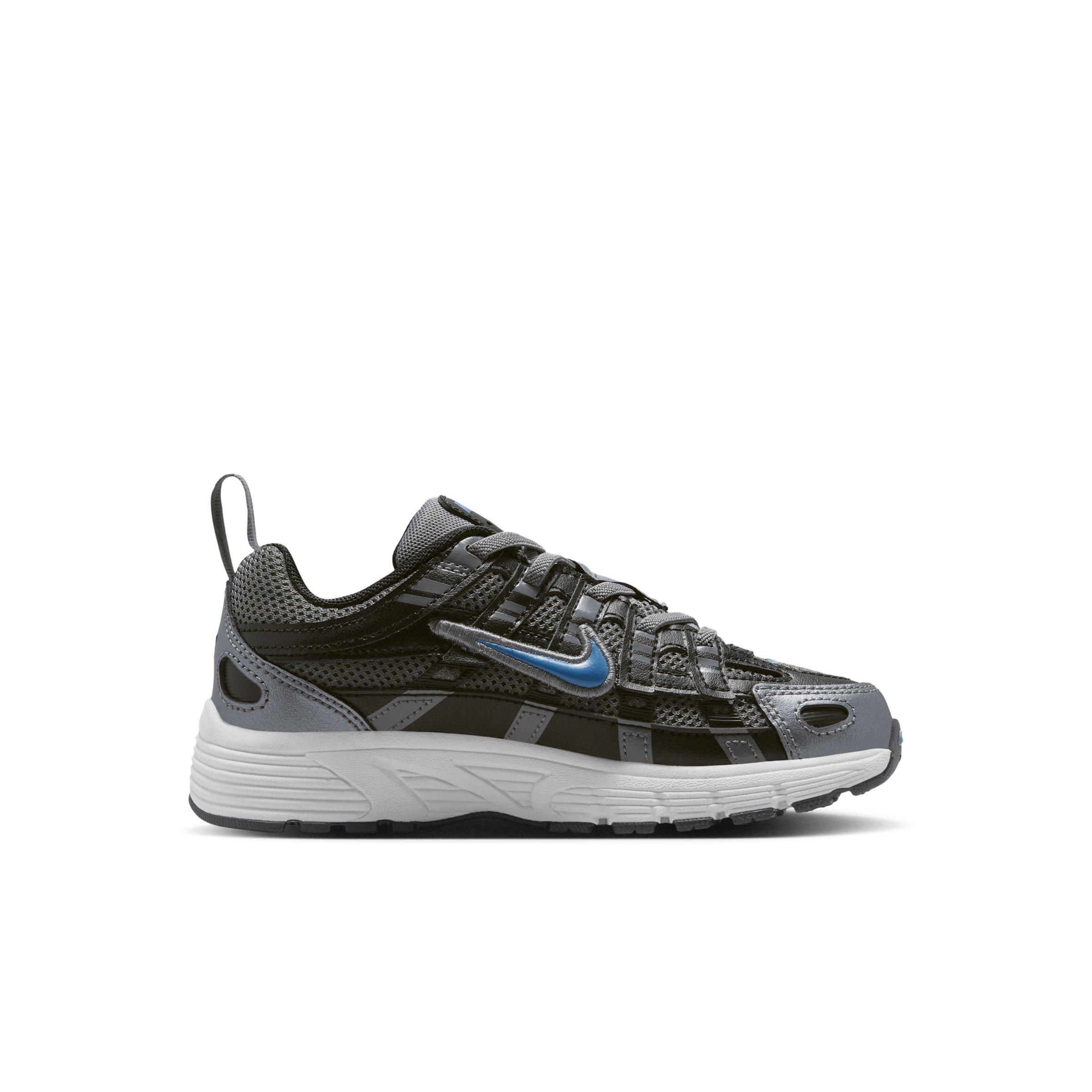 Nike P-6000 "Smoke Grey/Black/Platinum Tint/Dutch Blue" Preschool Boys' Shoe - GREY/BLACK/PLATINUM/BLUE Thumbnail View 1