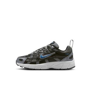 Nike P-6000 "Smoke Grey/Black/Platinum Tint/Dutch Blue" Preschool Boys' Shoe