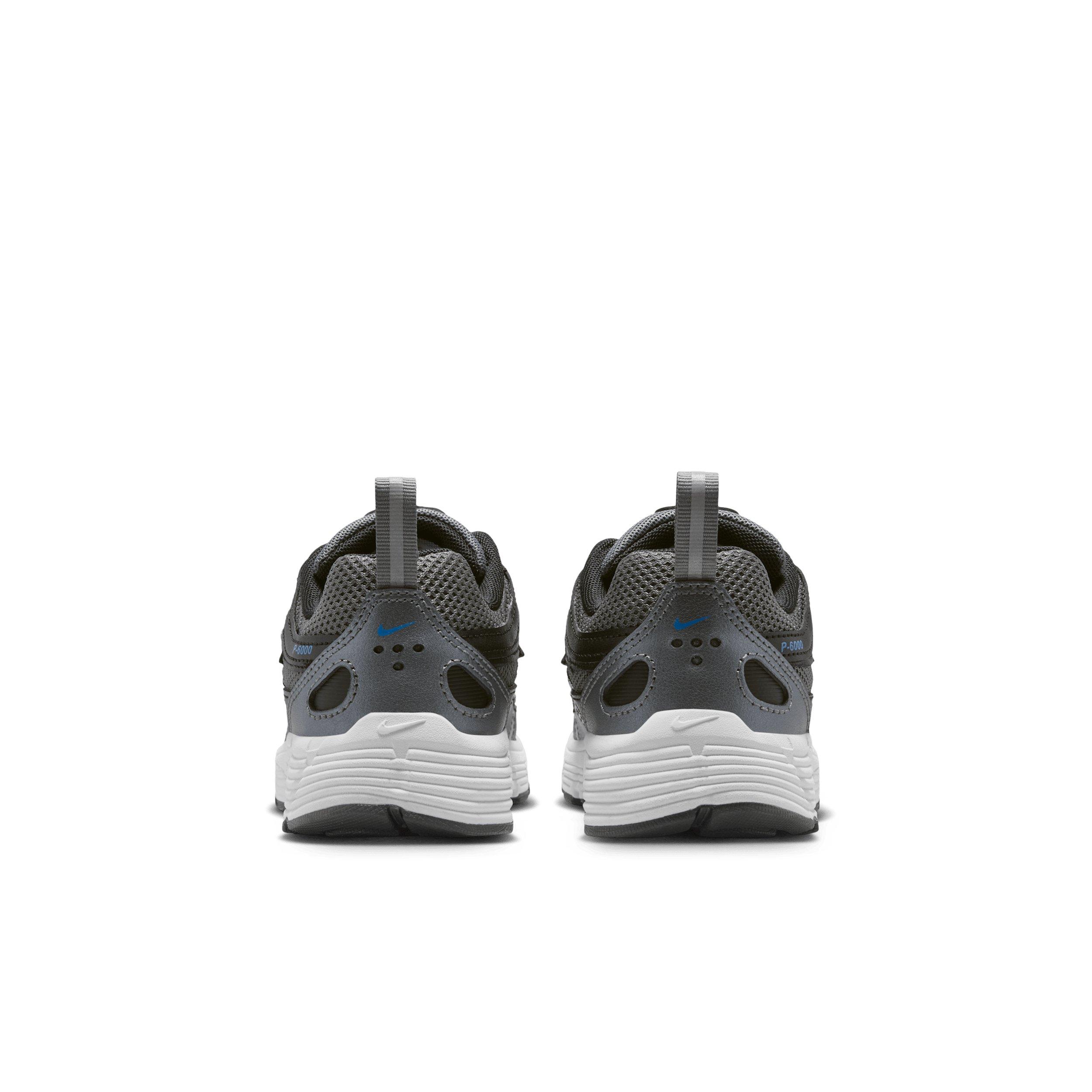 Nike P-6000 "Smoke Grey/Black/Platinum Tint/Dutch Blue" Preschool Boys' Shoe - GREY/BLACK/PLATINUM/BLUE Thumbnail View 5