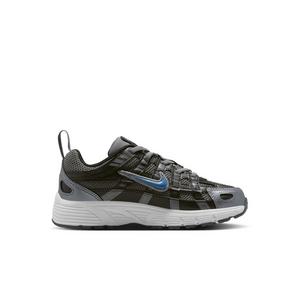 Nike P-6000 "Smoke Grey/Black/Platinum Tint/Dutch Blue" Preschool Boys' Shoe