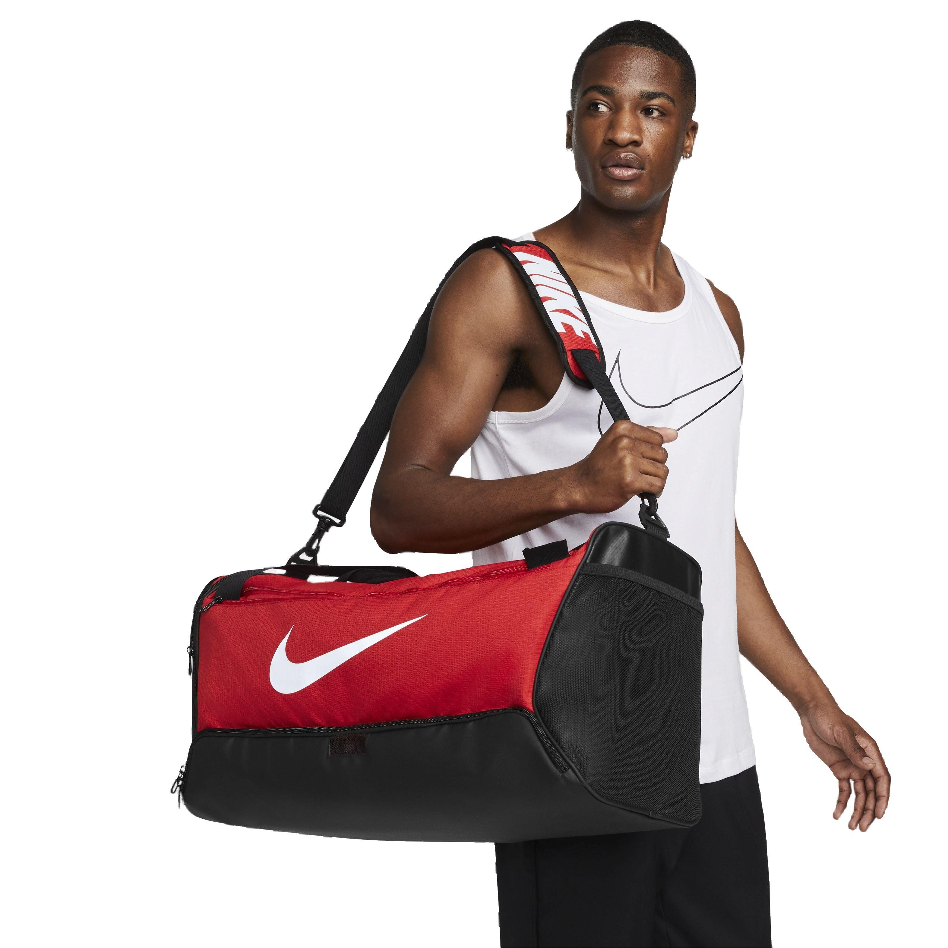 Nike Brasilia 9.5 Training Red Duffel Bag