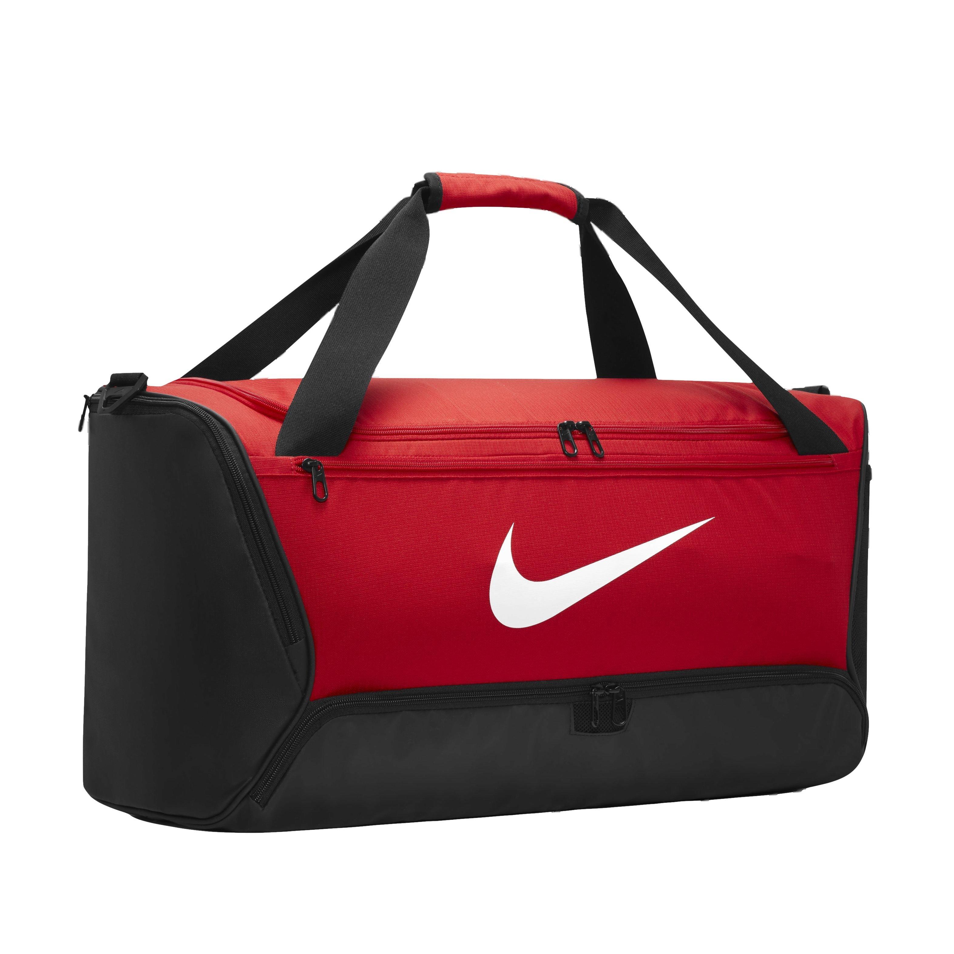 Nike Brasilia 9.5 Training Red Duffel Bag