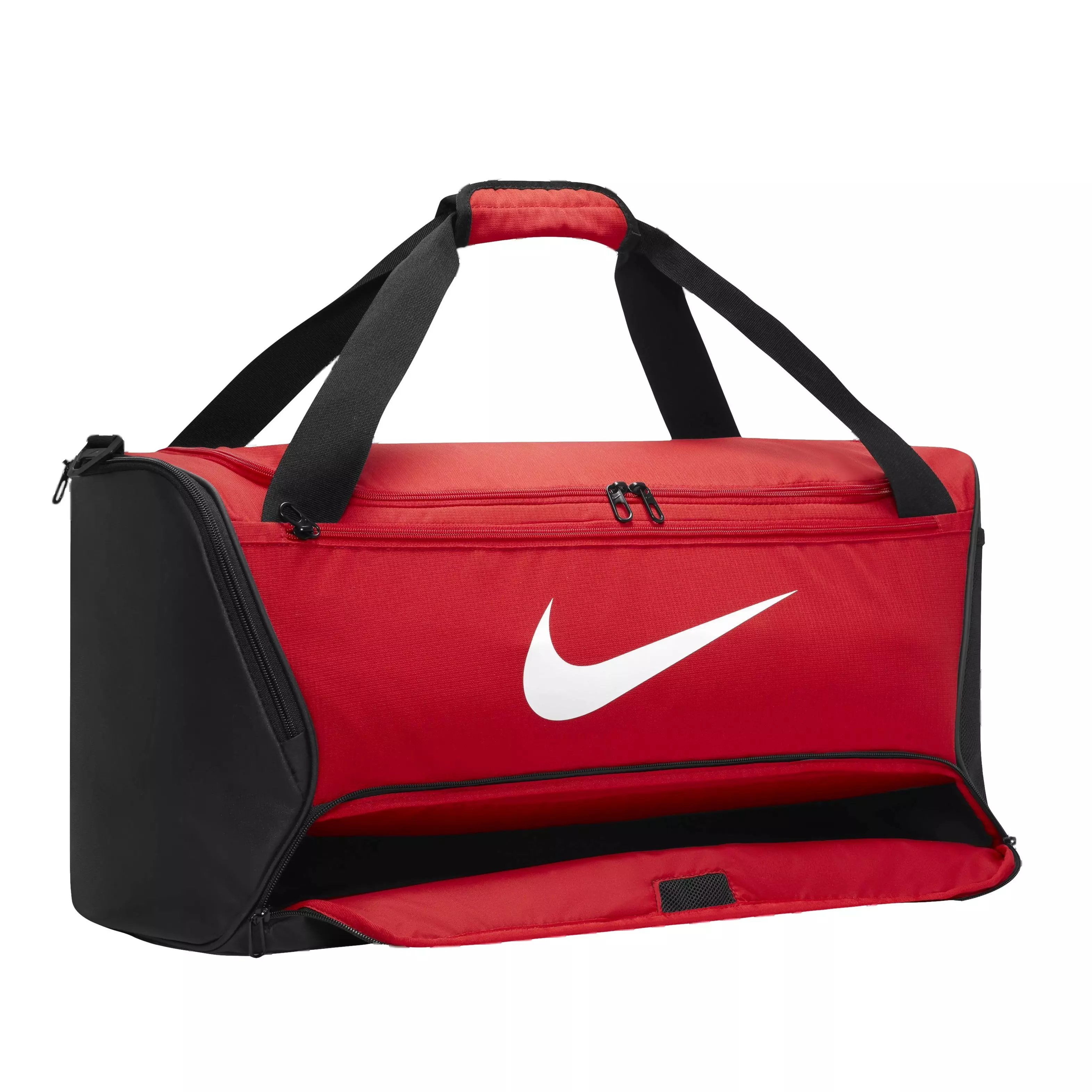 Nike Brasilla 9.5 Training Duffel Bag Medium - Red/Black - RED