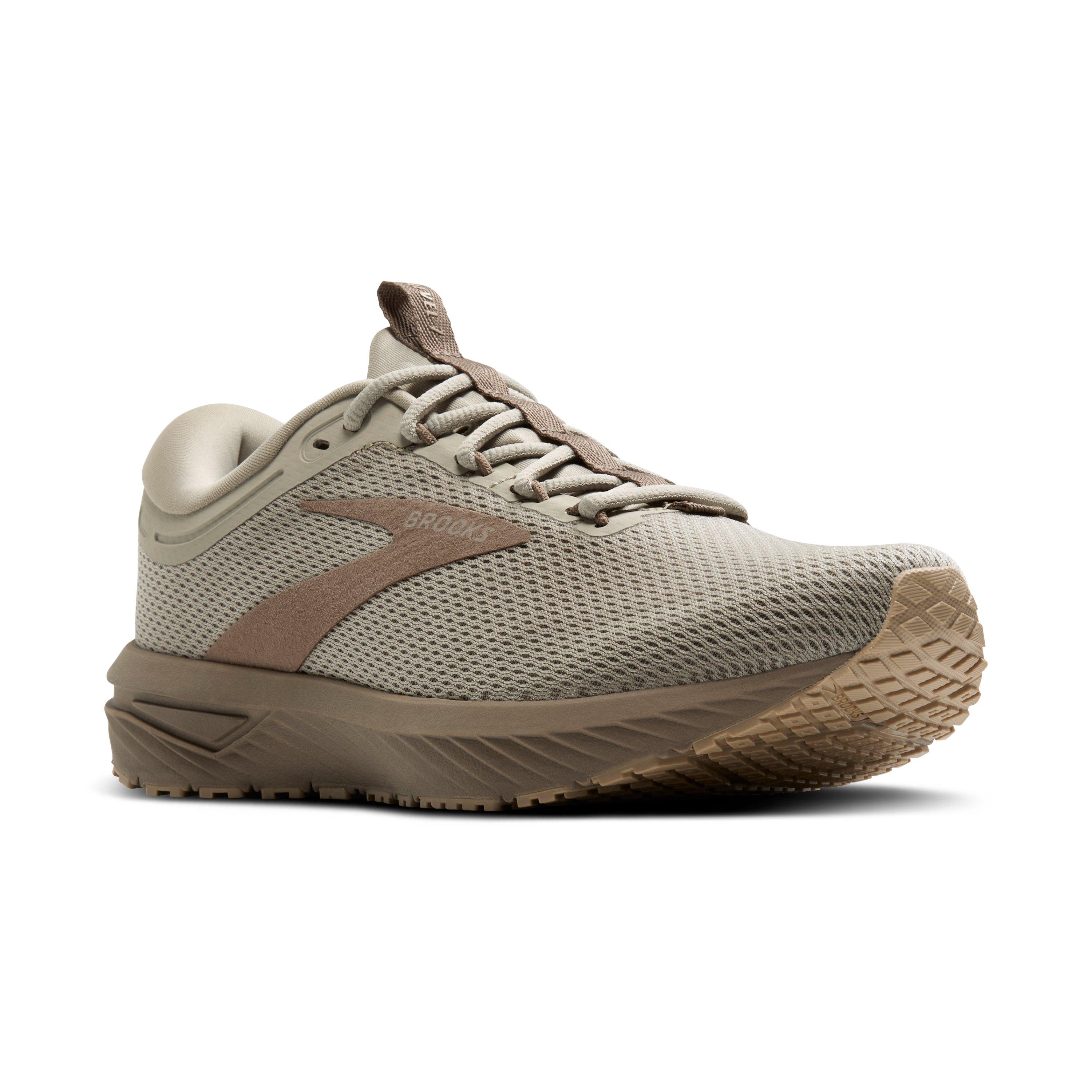 Brooks Revel 7 "London Fog/Falcon/Almond" Men's Running Shoe - FOG/FALCON/ALMOND Thumbnail View 4