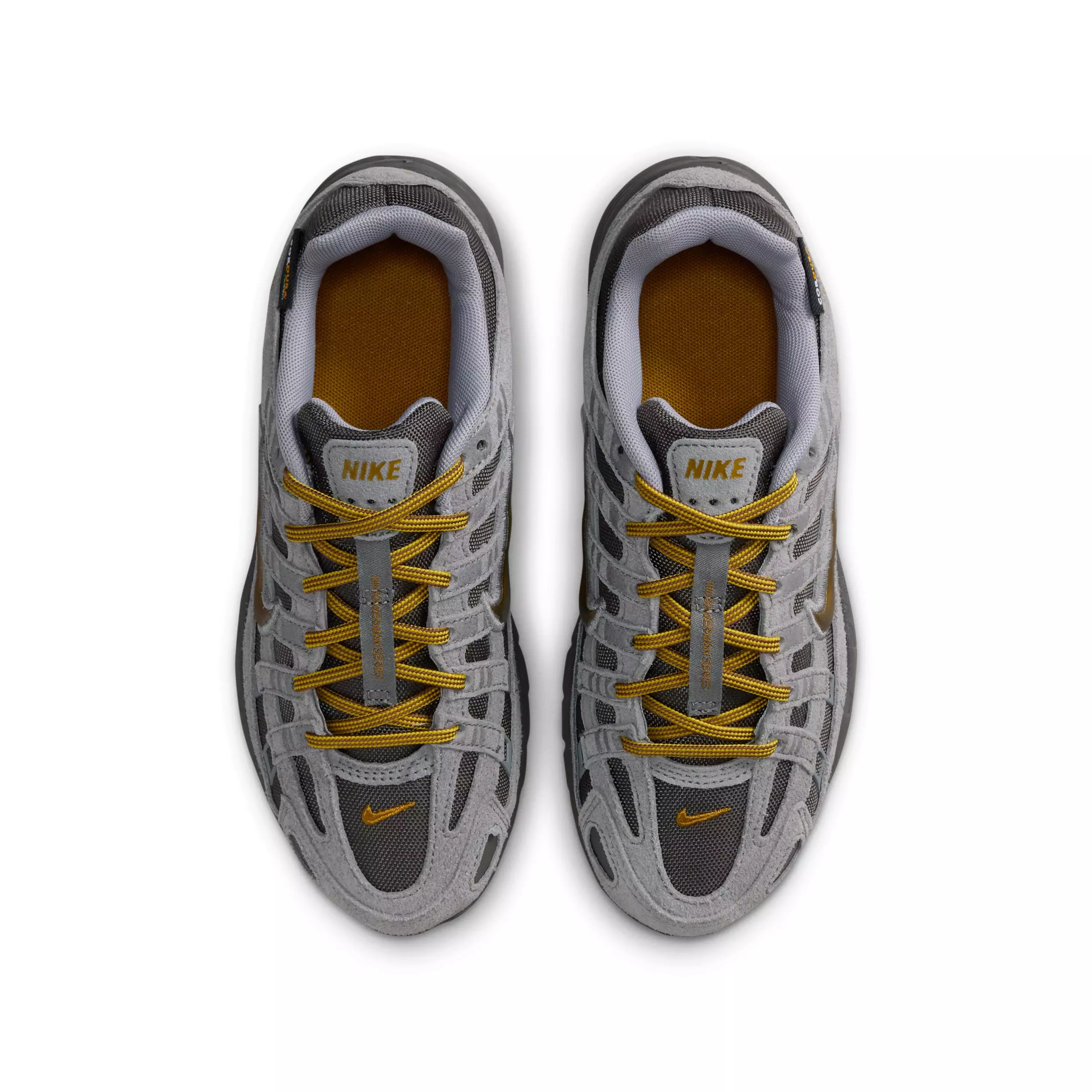 Nike P-6000 Premium "Medium Ash/Pencil Point/Cement Grey/Golden Hops" Grade School Boys' Shoe - MD ASH/PENCIL/GREY/GOLDEN
