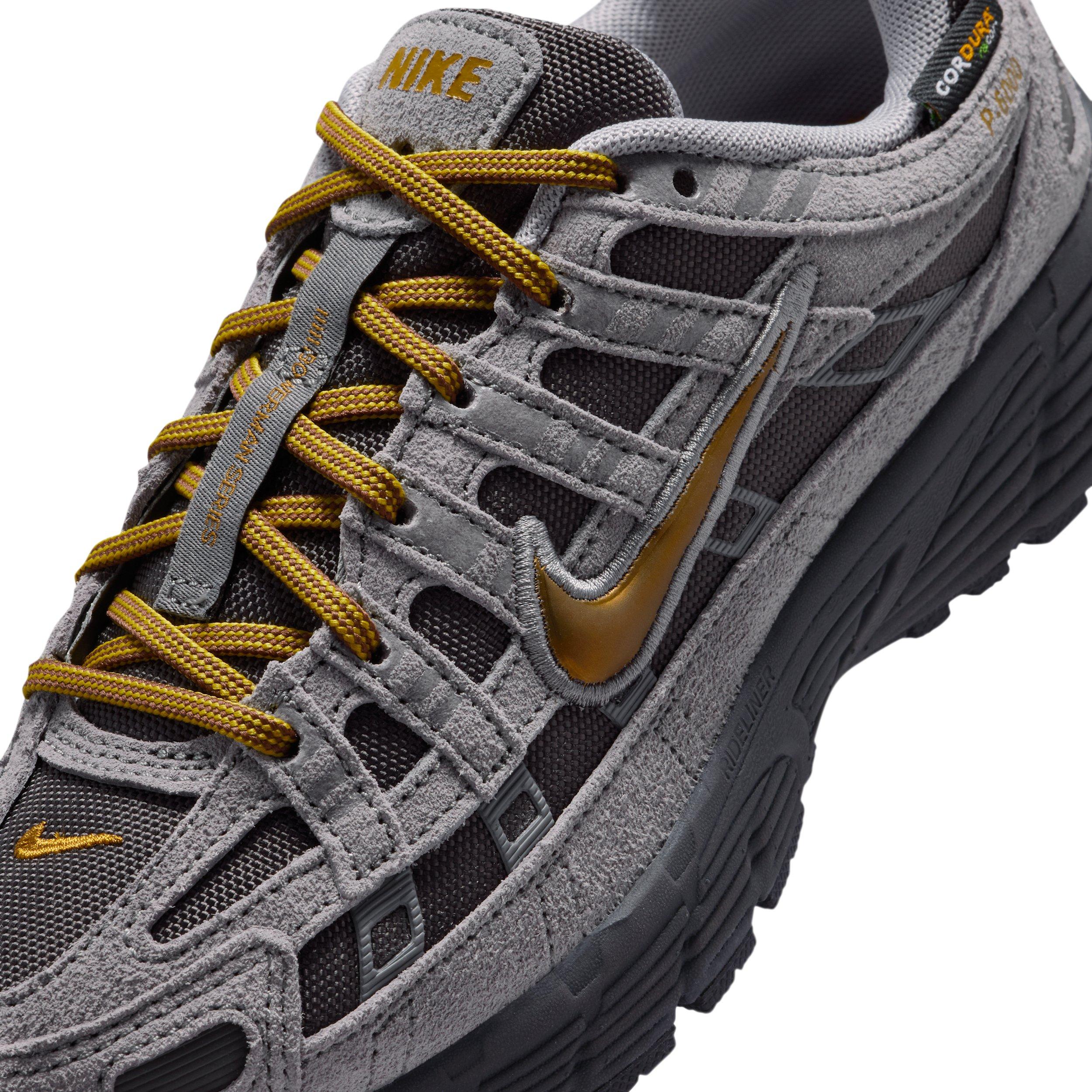 Nike P-6000 Premium Grade School Boys' "Medium Ash/Pencil Point/Cement Grey/Golden Hops" Shoe