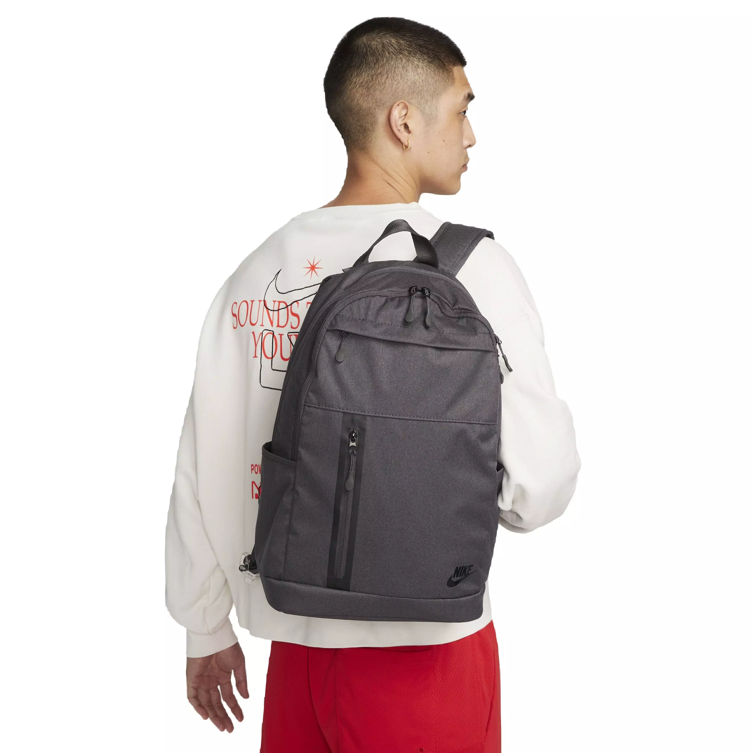 Nike Elemental Premium Backpack-Medium Ash - MEDIUM ASH