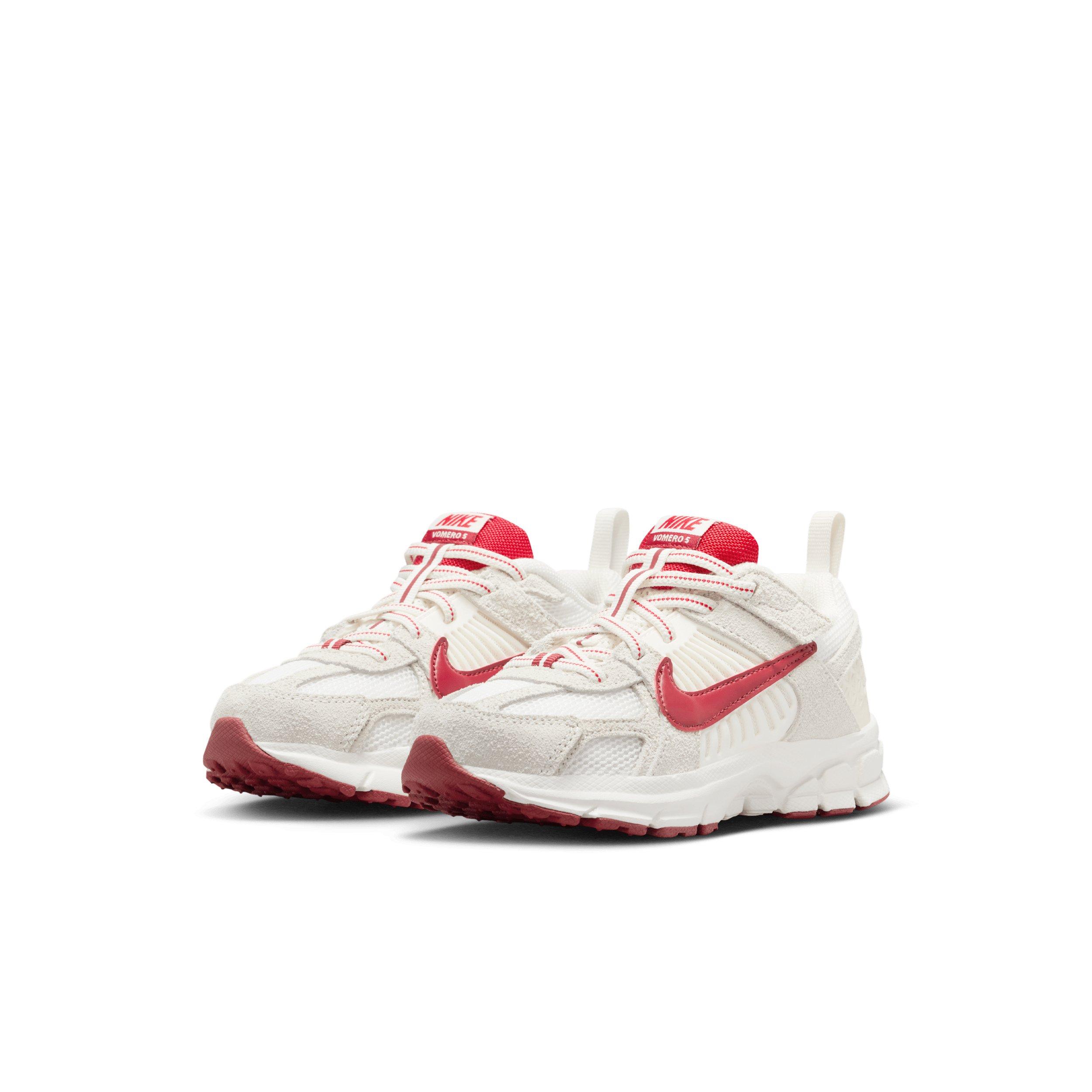 Nike Vomero 5 SE "Sail/Team Crimson/University Red" Preschool Boys' Shoe - SAIL/CRIMSON/RED Thumbnail View 3