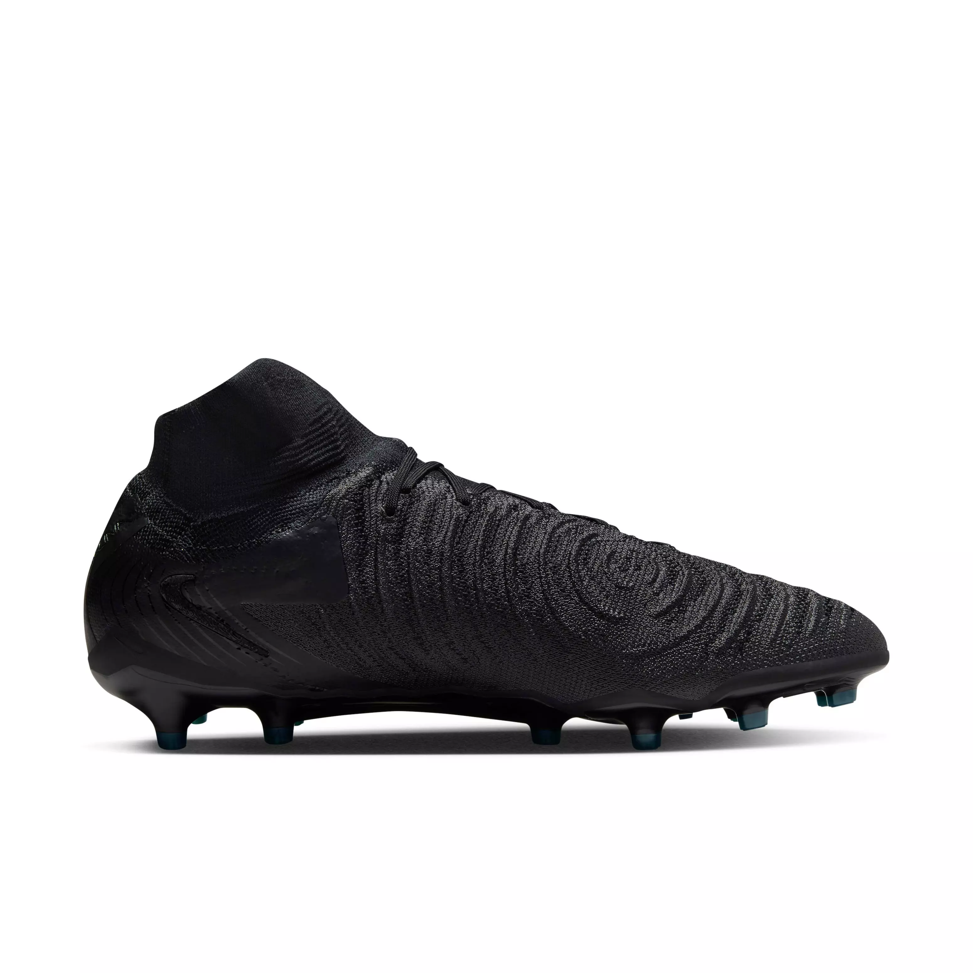 Nike Phantom Luna 2 Elite AG "Black/Deep Jungle/Black" Men's Soccer Cleat - BLACK/JUNGLE/BLACK