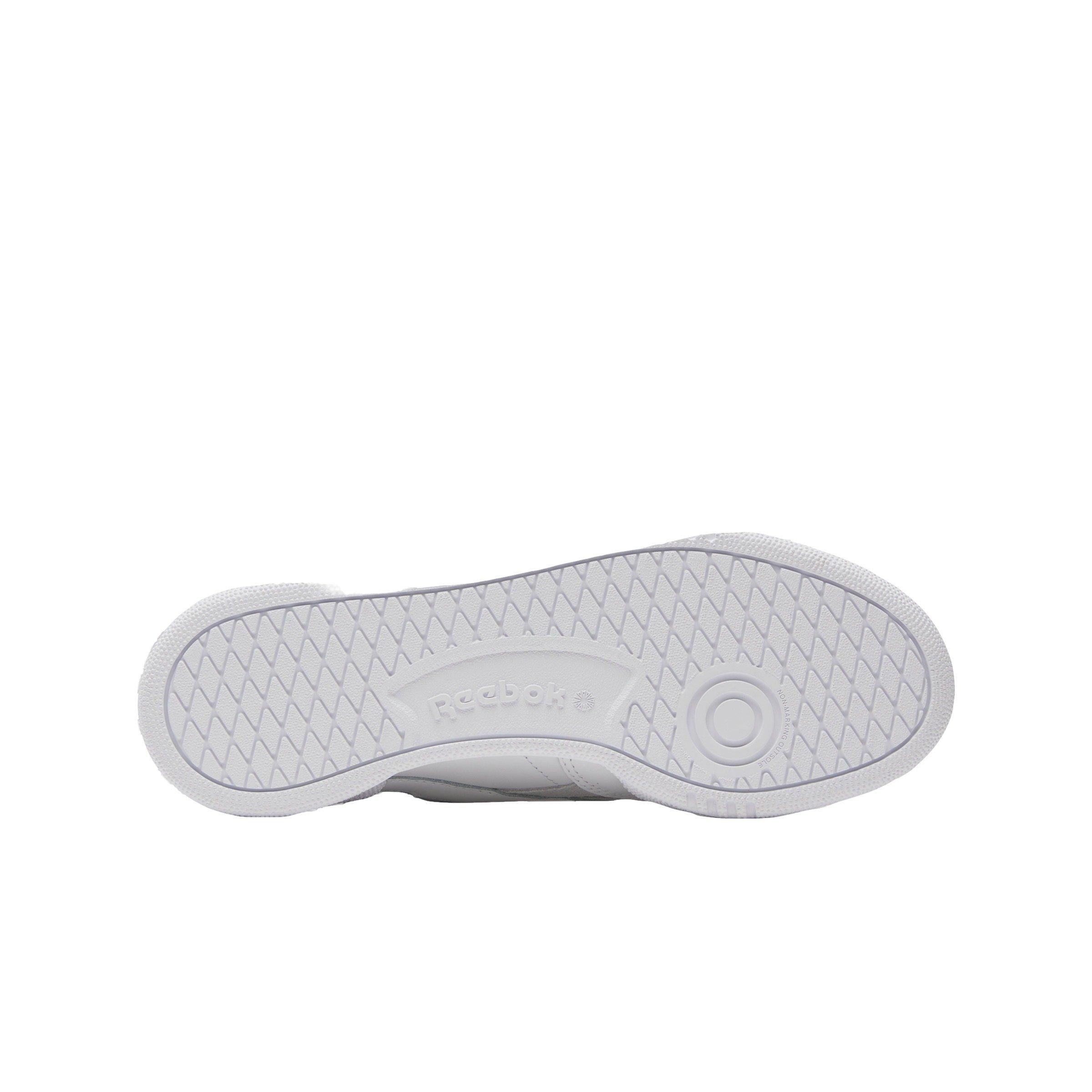 Reebok Club C Revenge "Ftwr White/Steely Fog/Silver Metallic" Women's Shoe - WHITE/STEELY/SILVER Thumbnail View 5