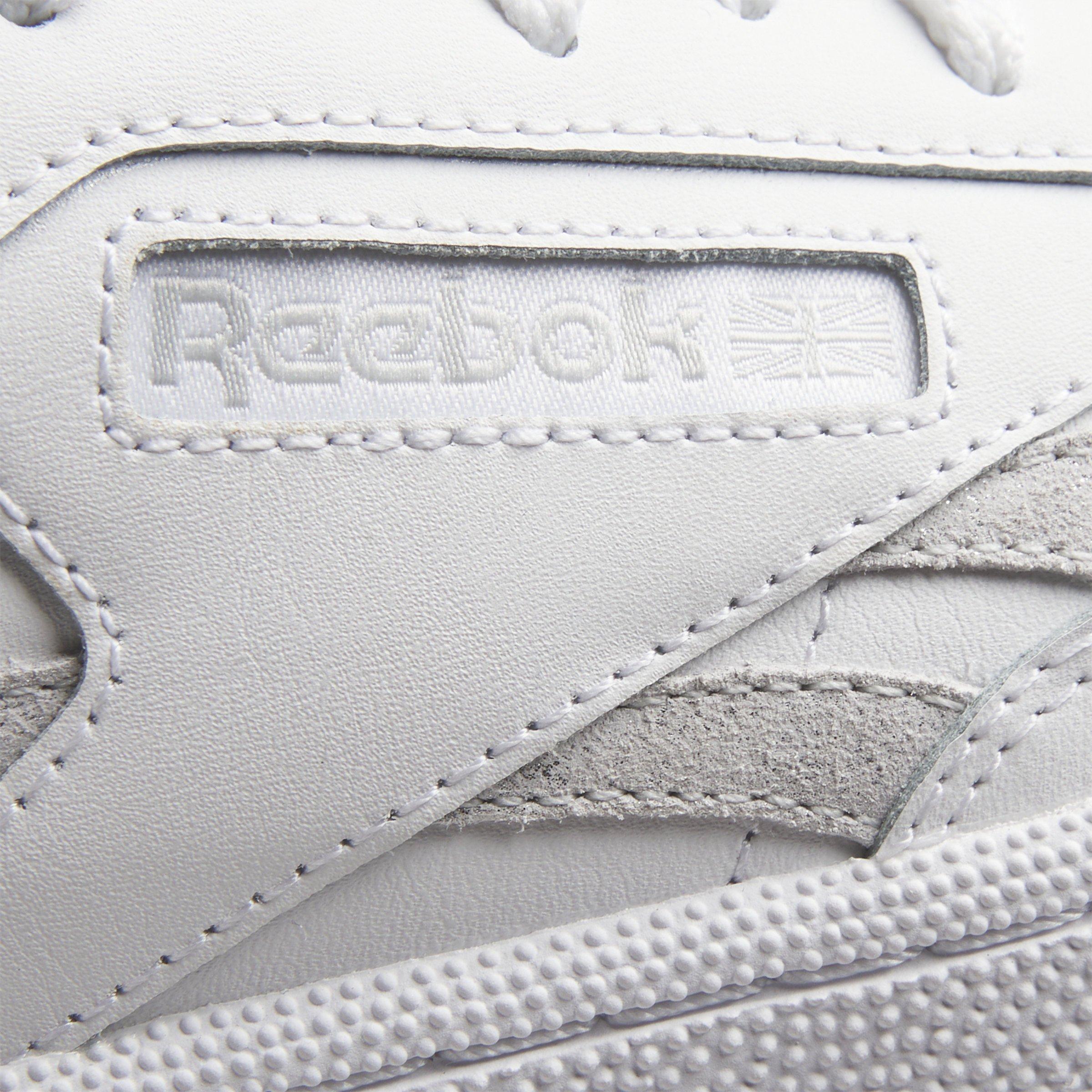 Reebok Club C Revenge "Ftwr White/Steely Fog/Silver Metallic" Women's Shoe - WHITE/STEELY/SILVER Thumbnail View 7