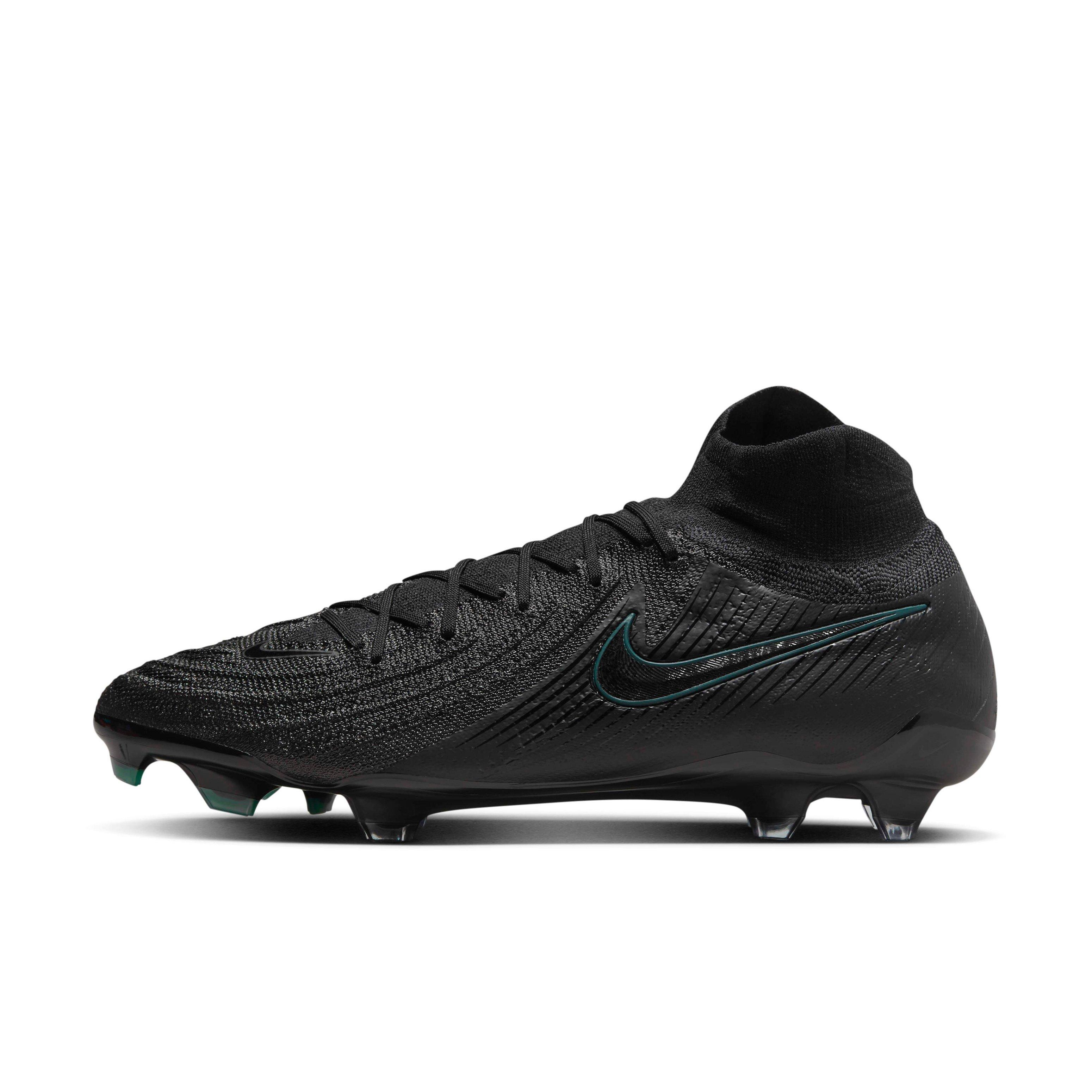 Nike Phantom Luna 2 Elite FG "Black/Deep Jungle/Black" Men's Soccer Cleat - BLACK/JUNGLE/BLACK Thumbnail View 2