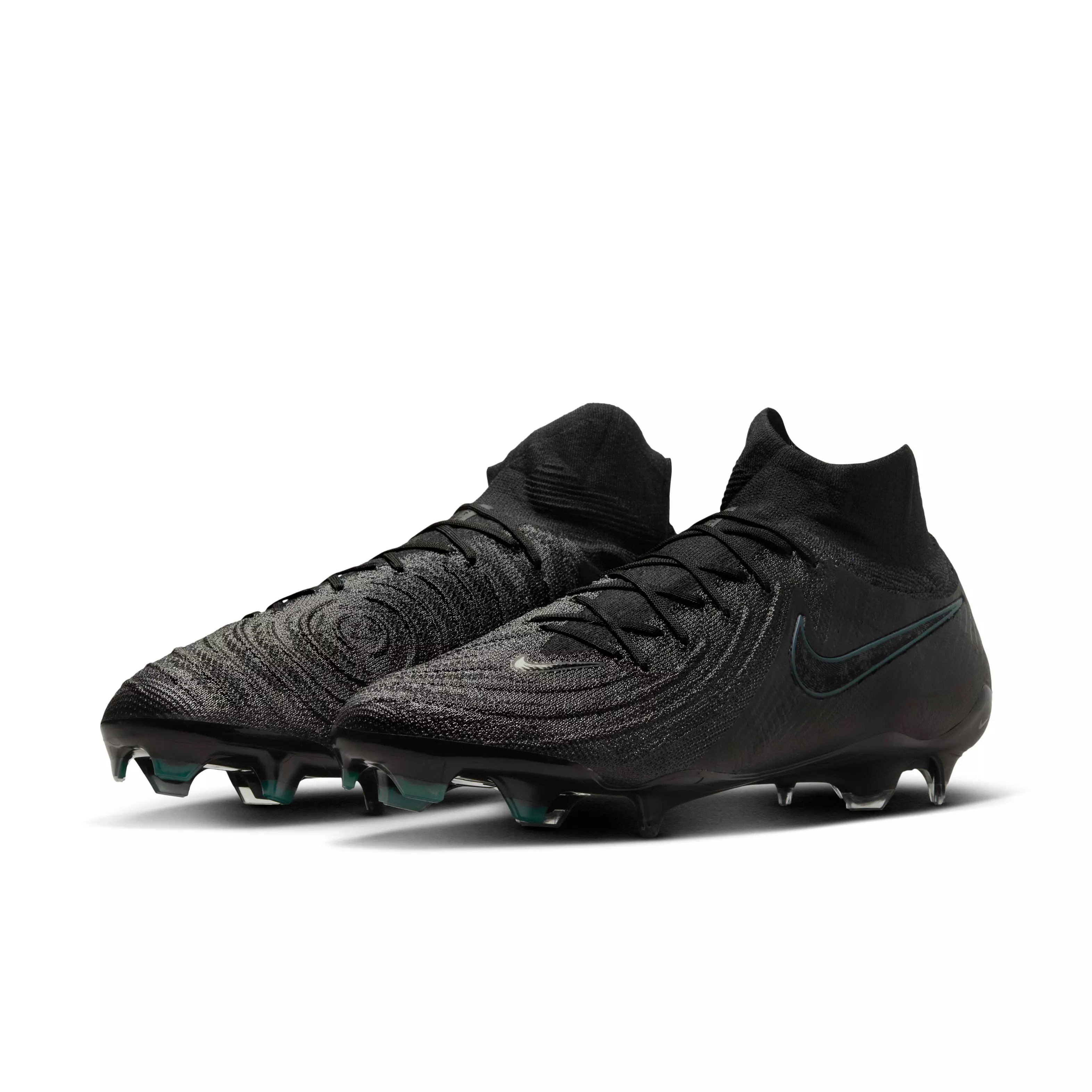 Nike Phantom Luna 2 Elite FG "Black/Deep Jungle/Black" Men's Soccer Cleat - BLACK/JUNGLE/BLACK