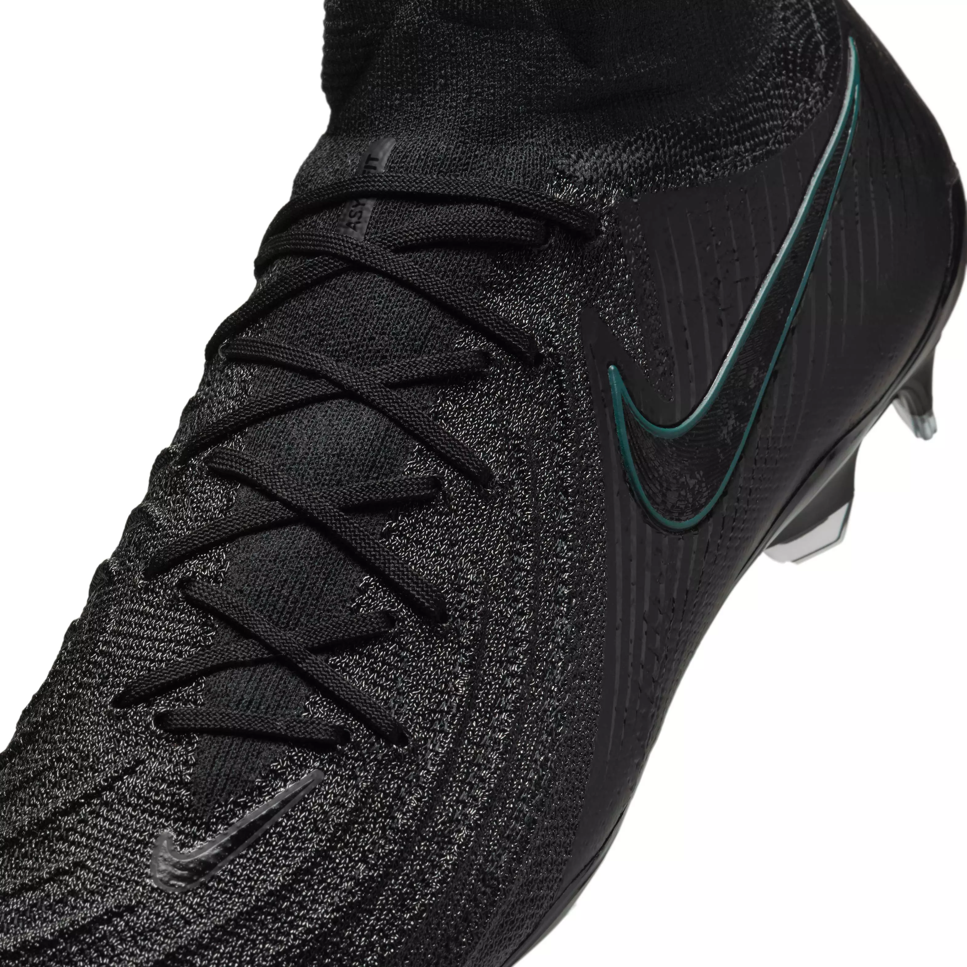 Nike Phantom Luna 2 Elite FG "Black/Deep Jungle/Black" Men's Soccer Cleat - BLACK/JUNGLE/BLACK