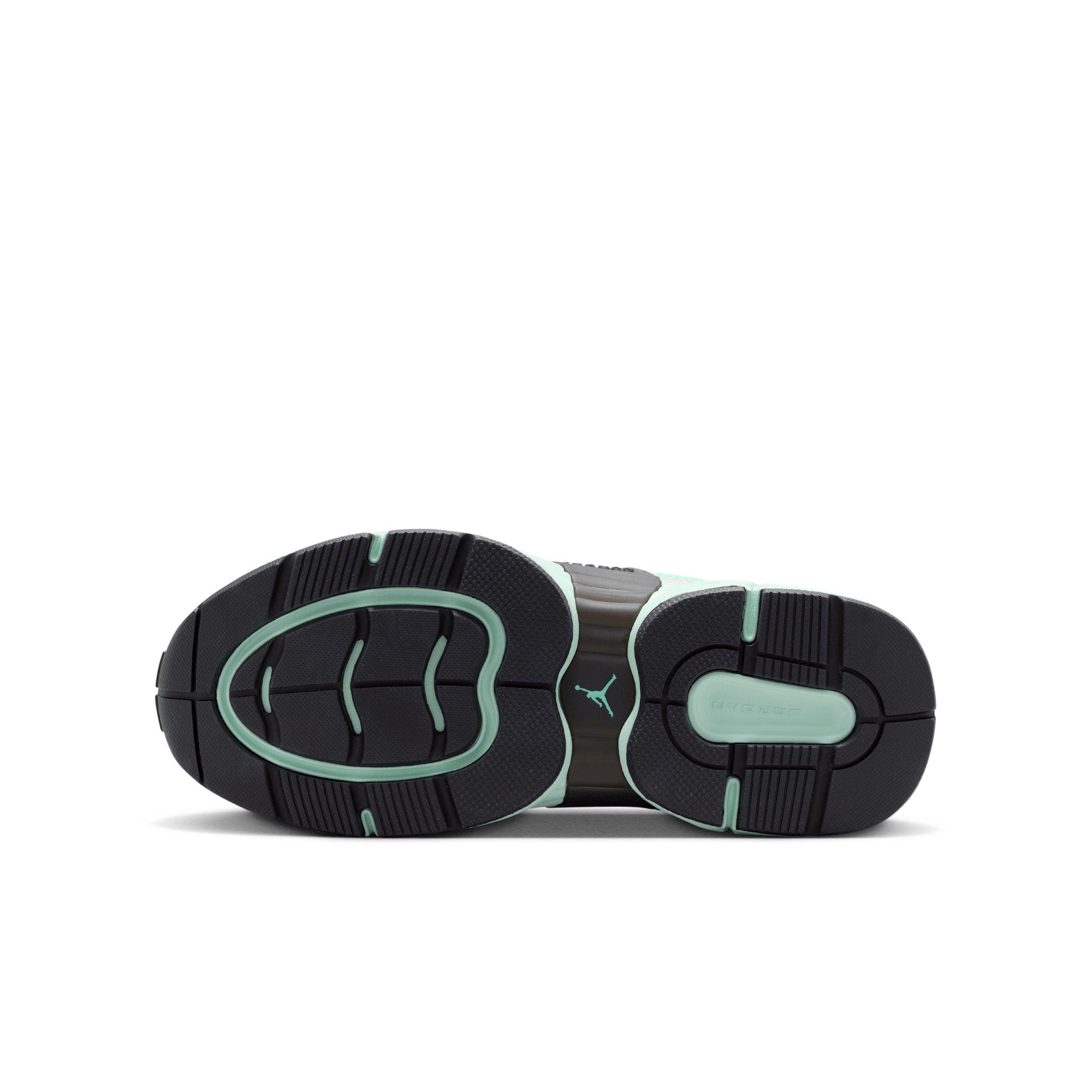 Jordan Trunner O/S Grade School Girls' "Black/Neutral Grey/Mint Foam/Green Glow" Shoe