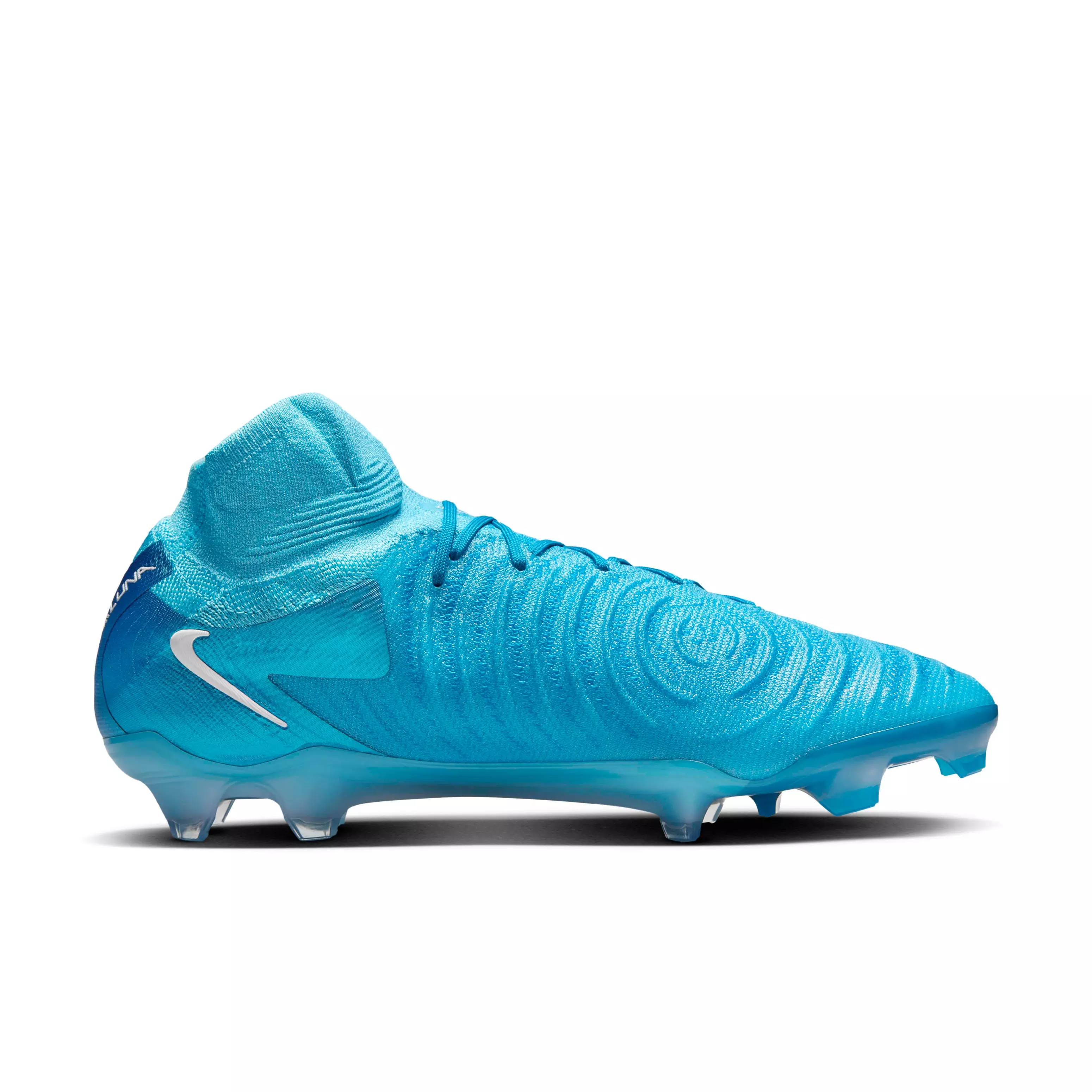 Nike Phantom Luna 2 Elite FG "Blue Fury/White" Men's Soccer Cleat - BLUE